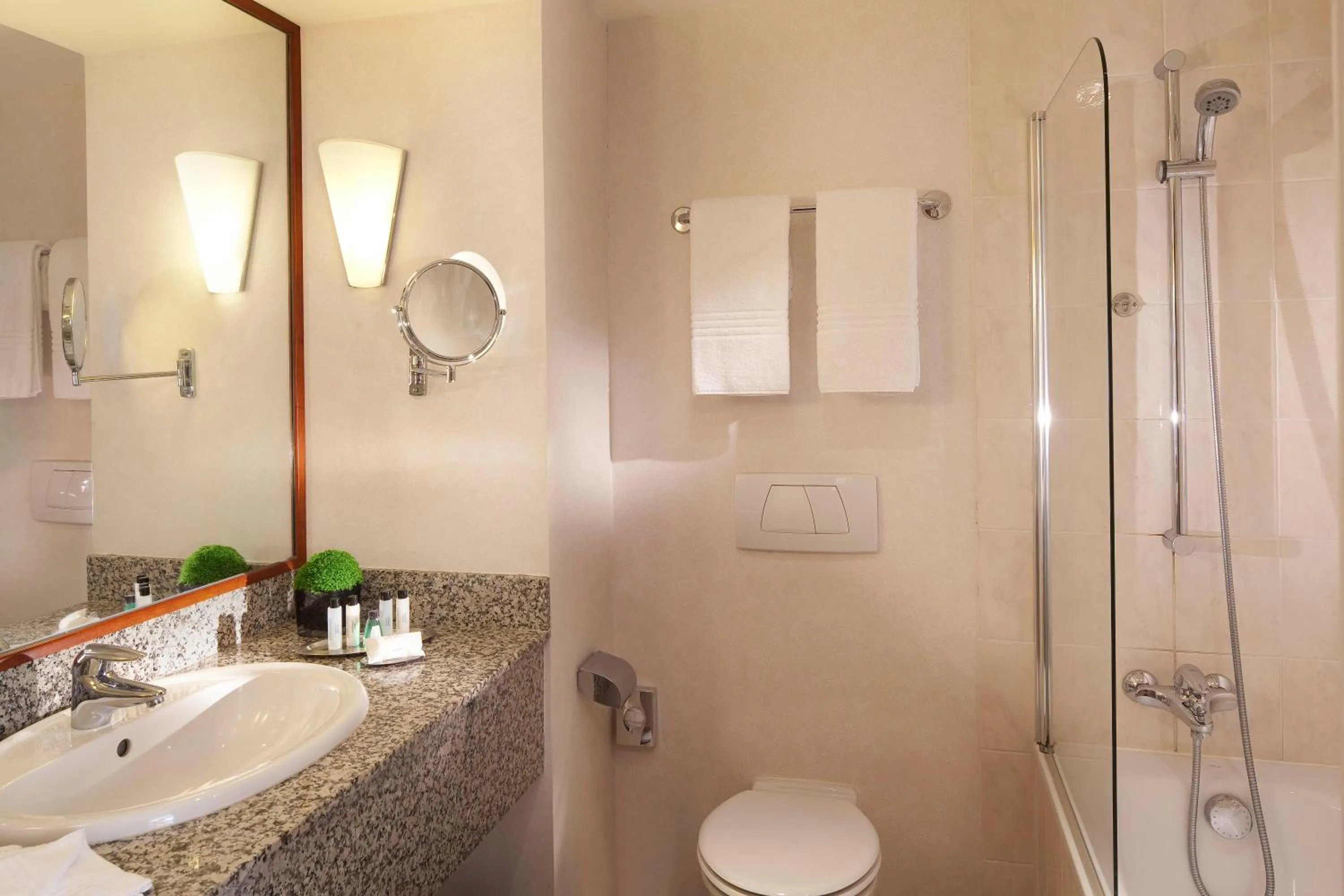 Bathroom in Paris Marriott Charles de Gaulle Airport Hotel