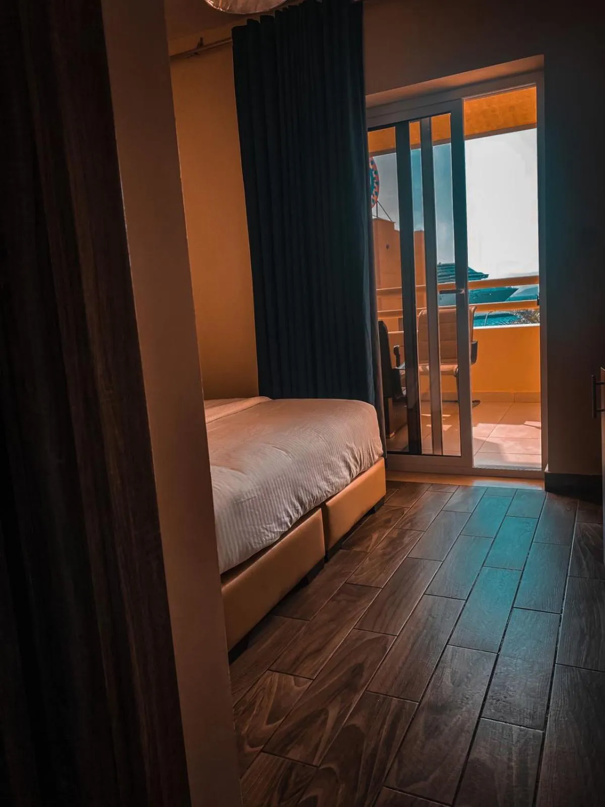 Bed in La Riva Hotel