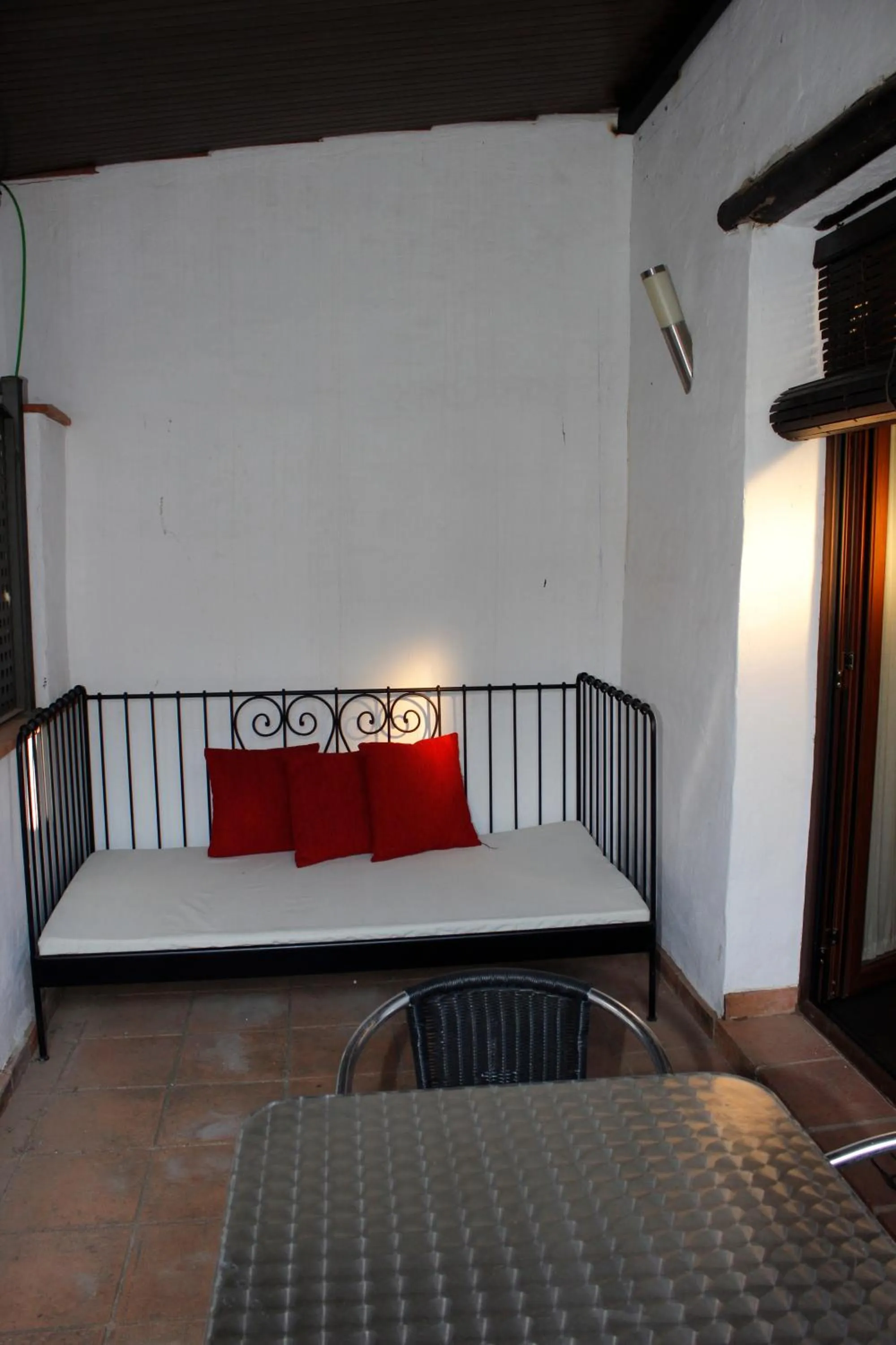 Balcony/Terrace, Bed in Palacete Maria Rosa