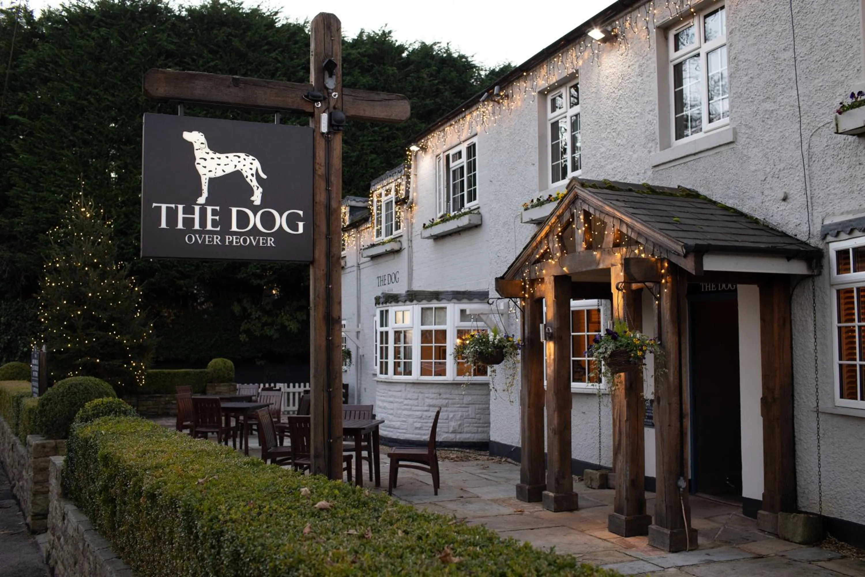 Property building in The Dog in Over Peover