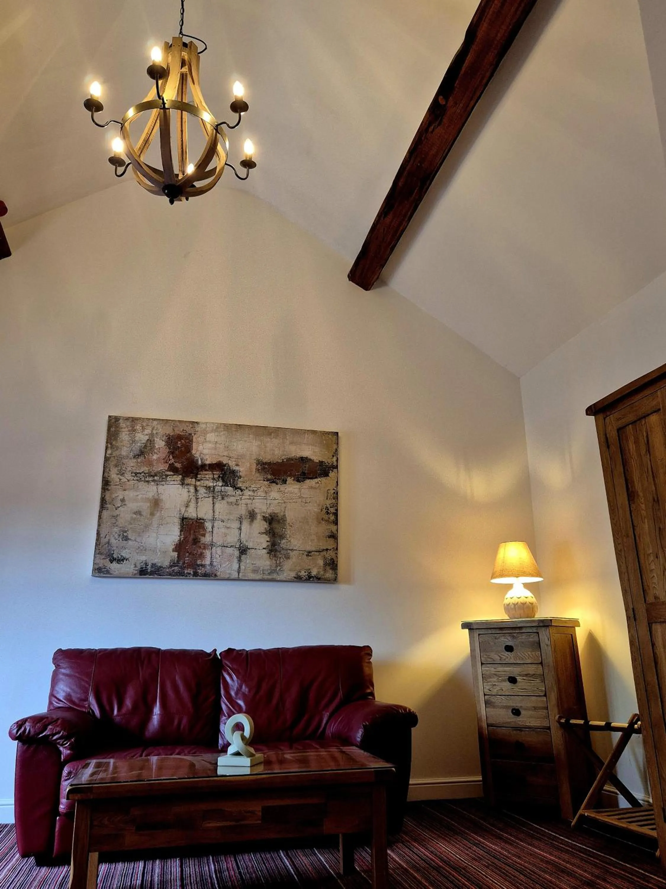 Living room in The Badger Inn