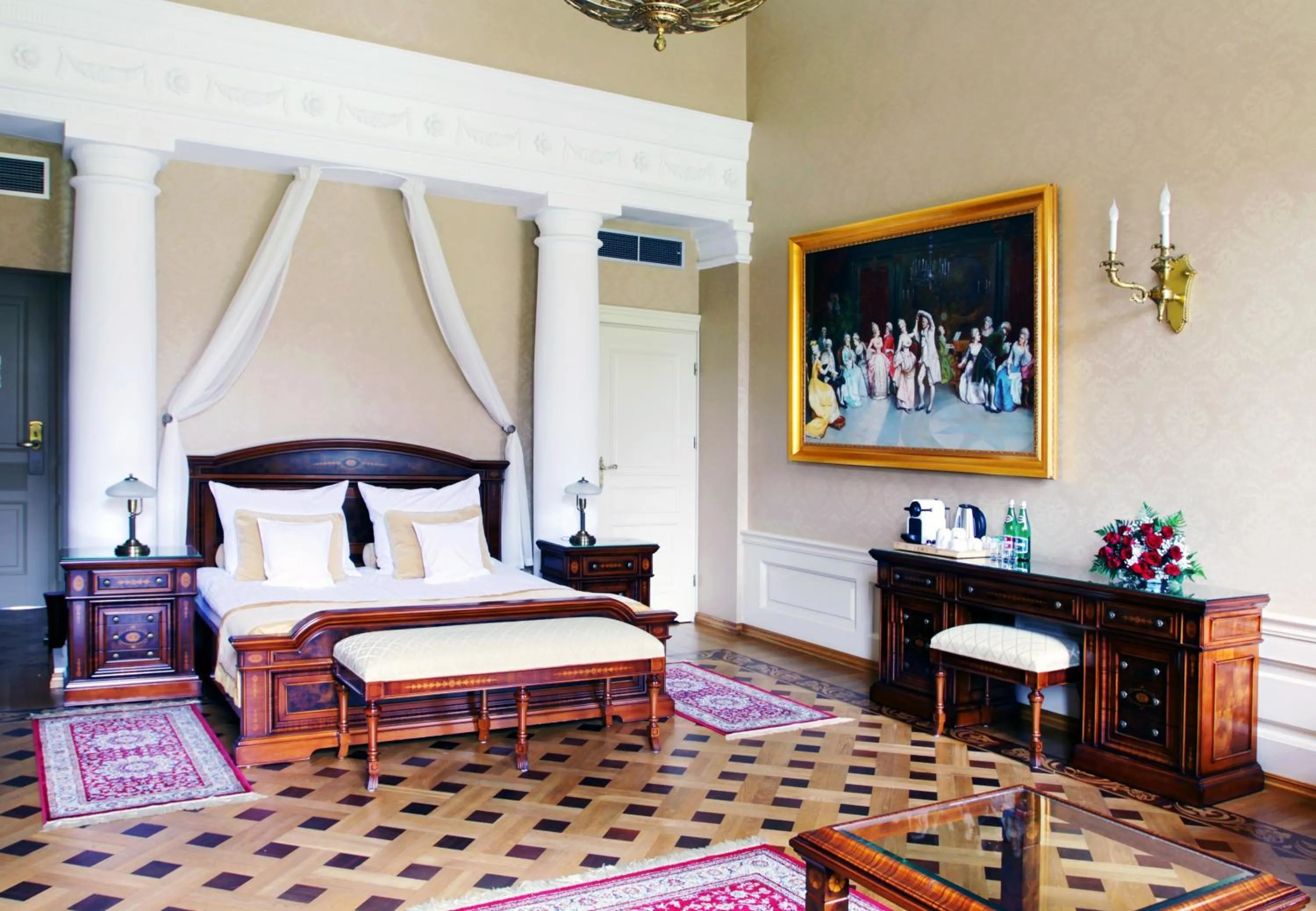 Bed in Pałac Żelechów Spa & Wellness