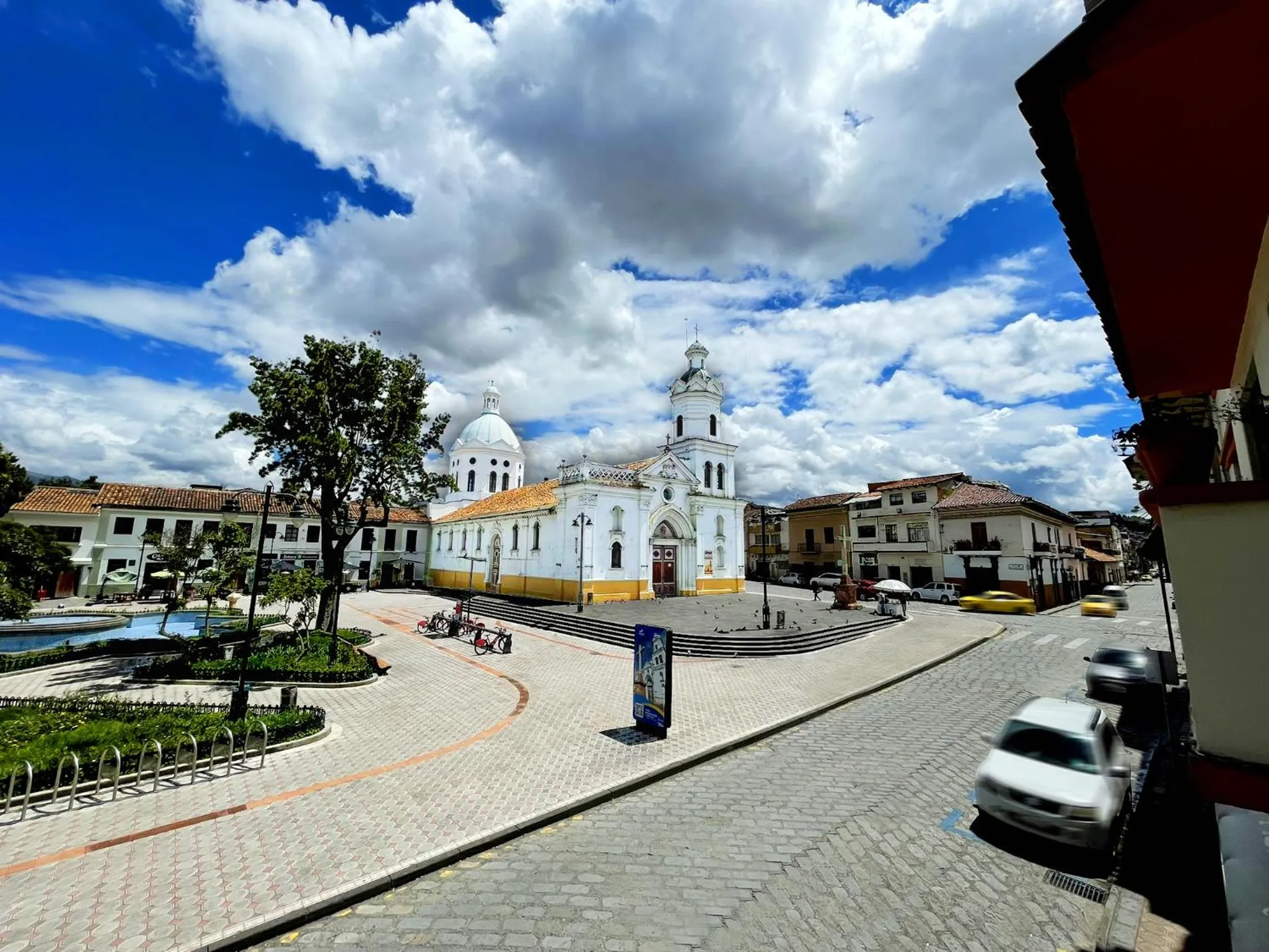 City view in Hotel Azul de la Plaza by Chat Noir