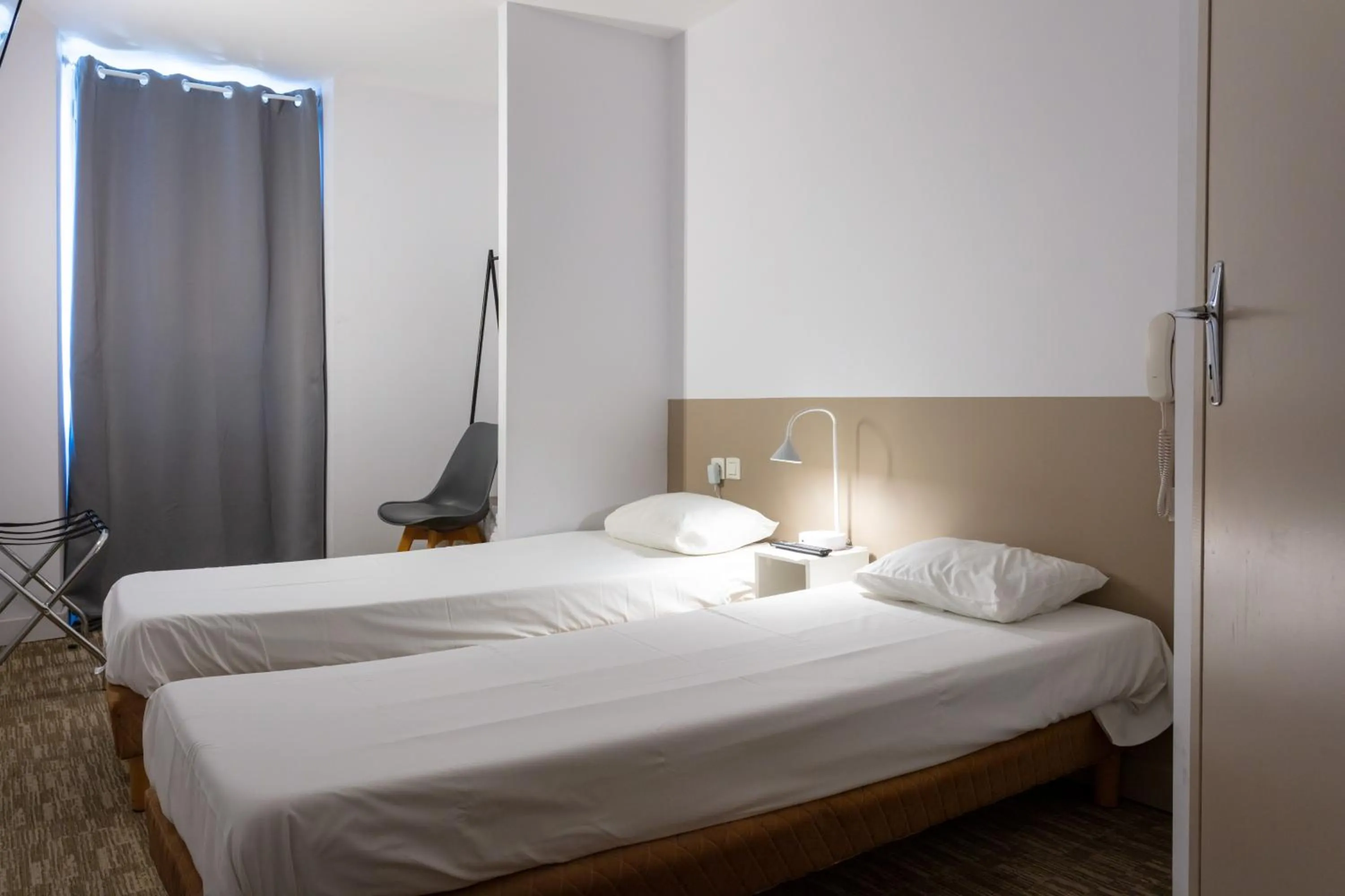 Bedroom, Bed in Hotel du Clocher