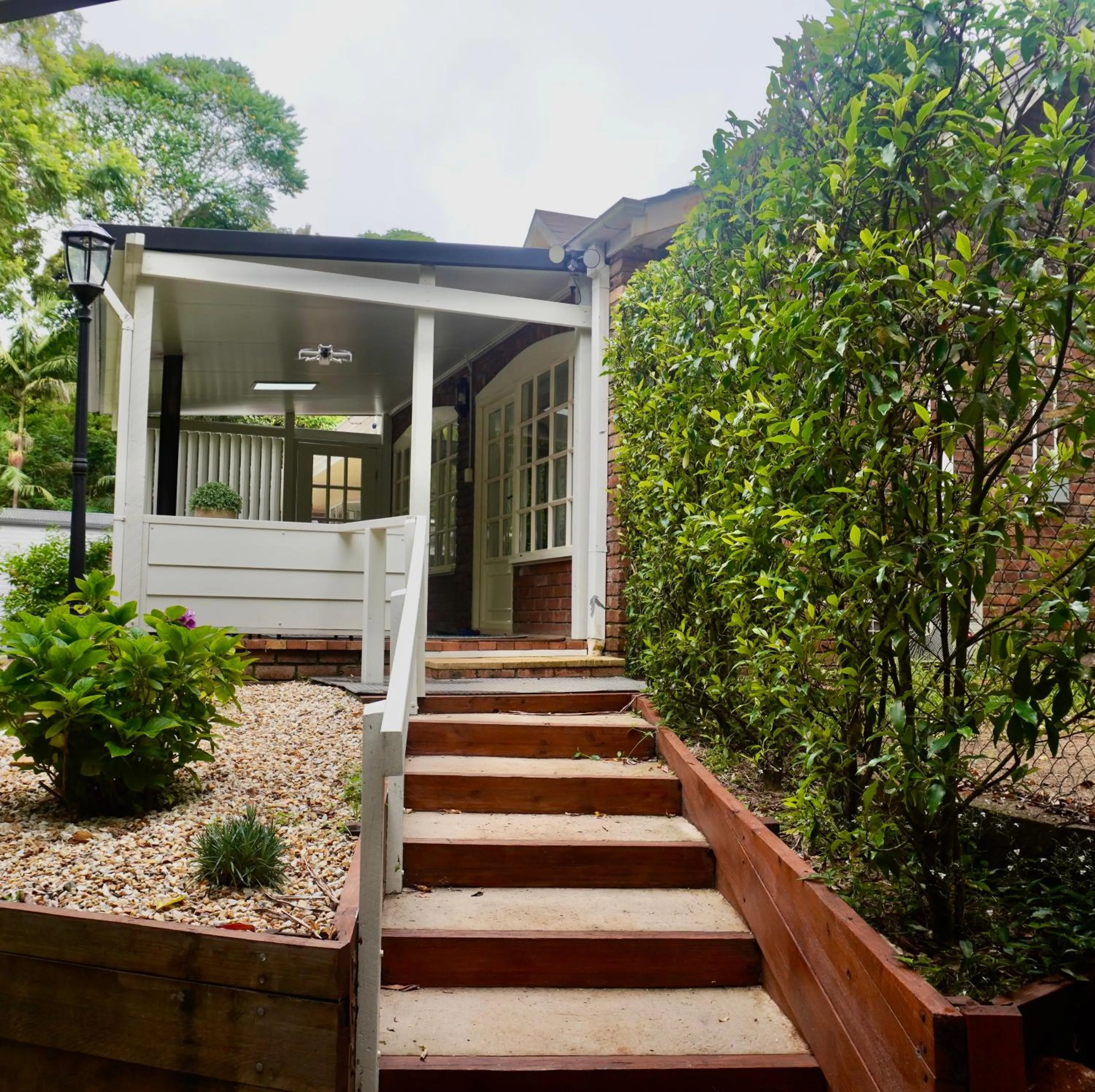Balcony/Terrace in Curtis Falls Studio-Apartment