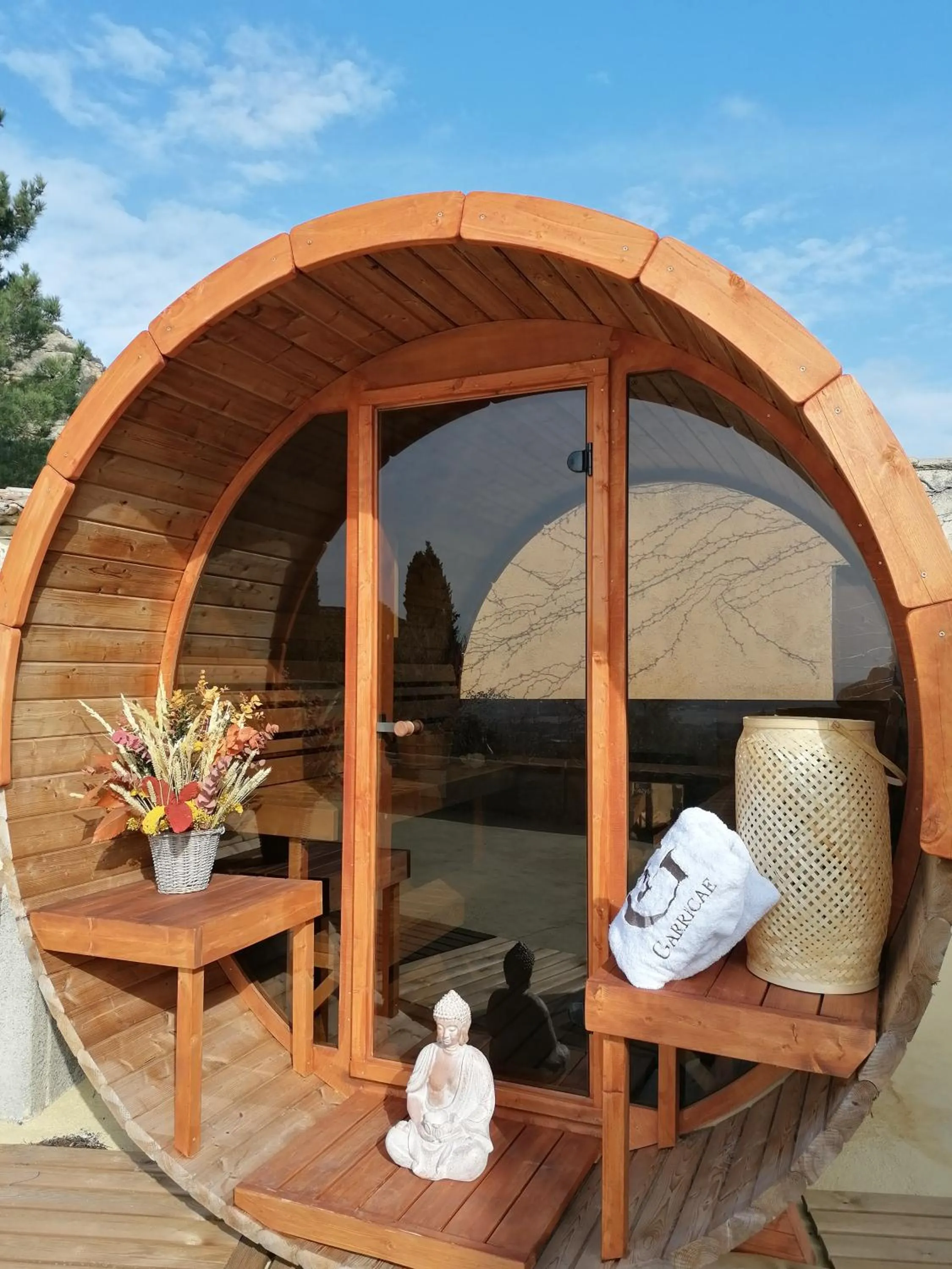 Sauna in Garrigae Abbaye de Sainte Croix