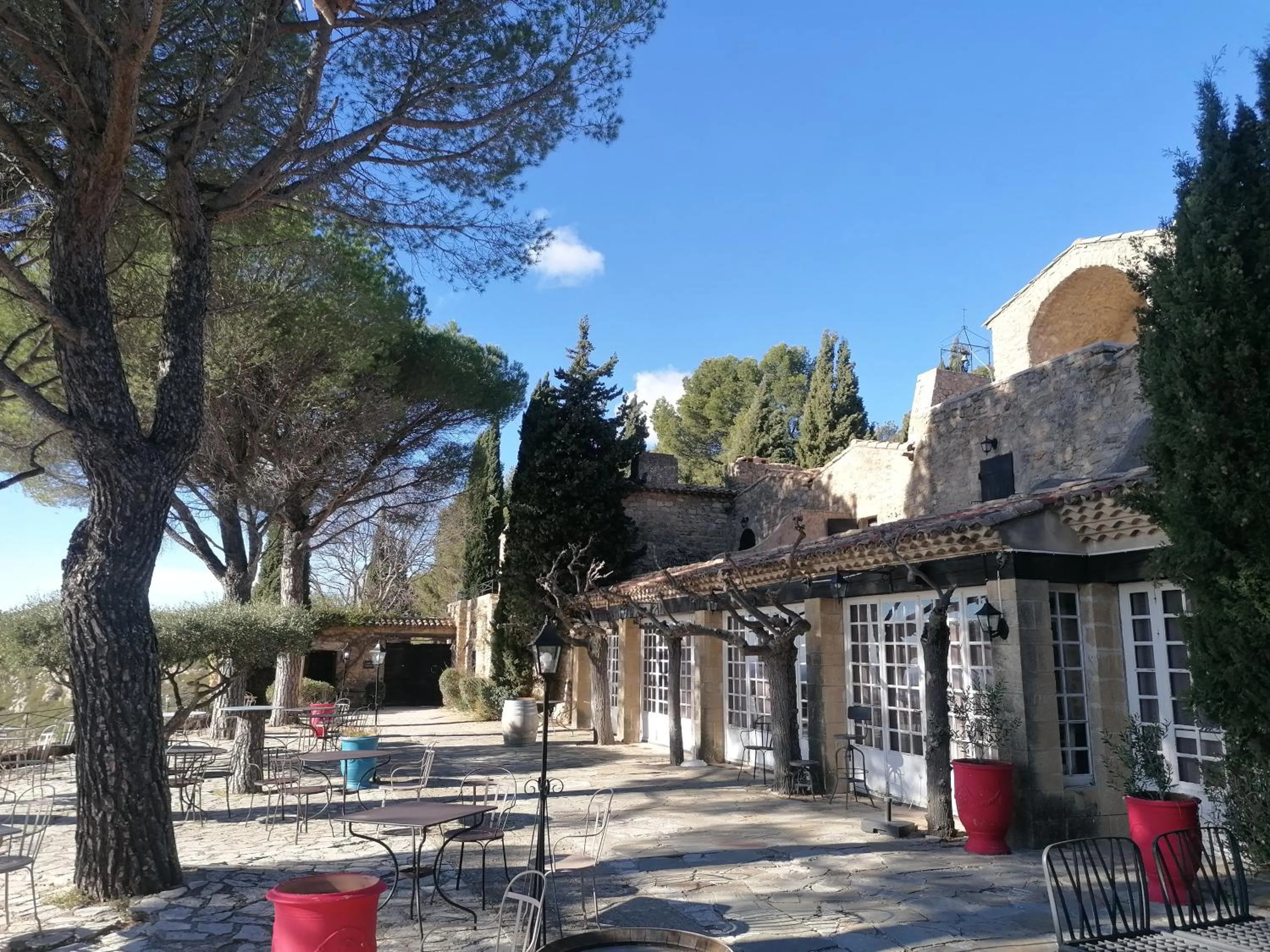 Patio in Garrigae Abbaye de Sainte Croix