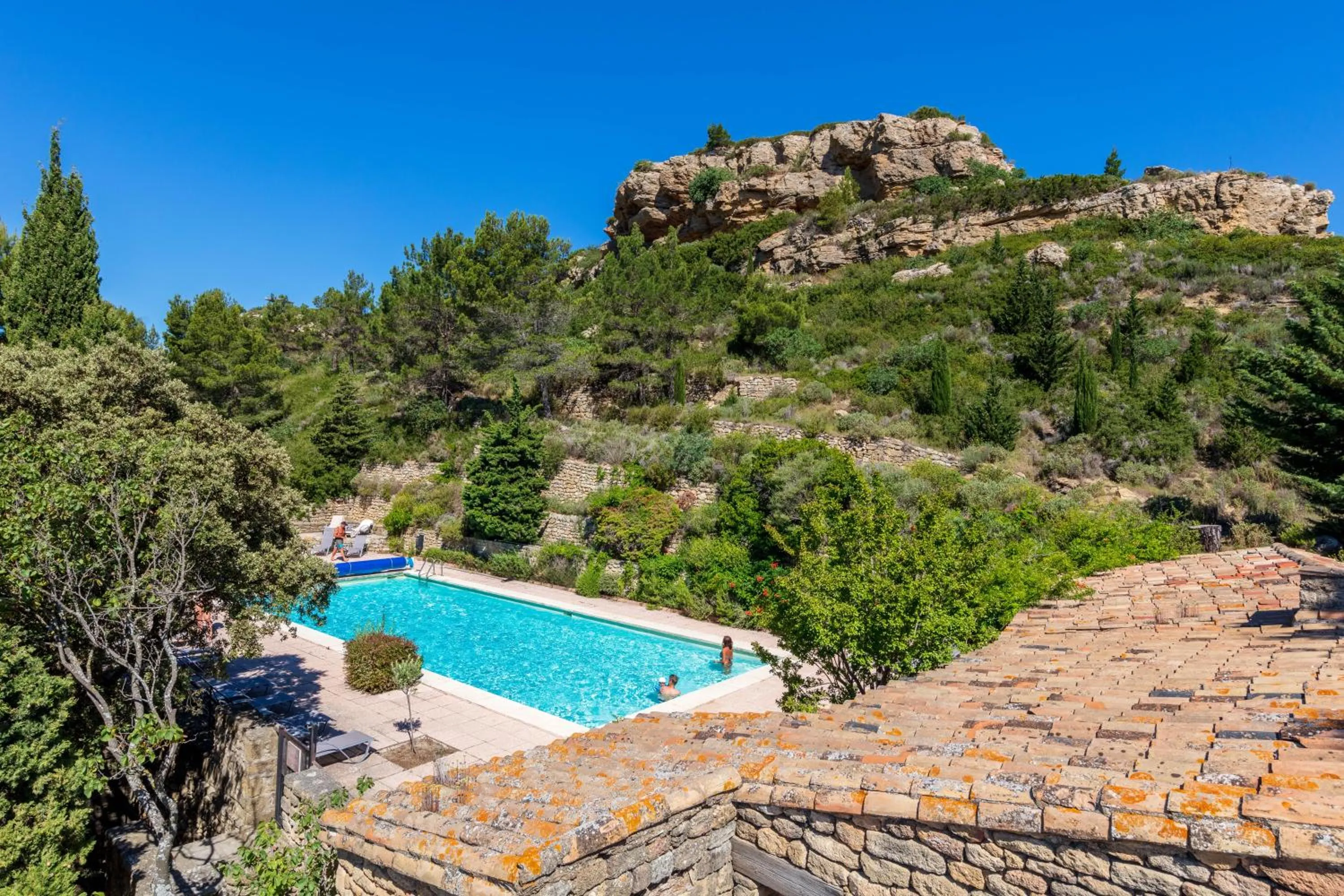 Swimming pool in Garrigae Abbaye de Sainte Croix