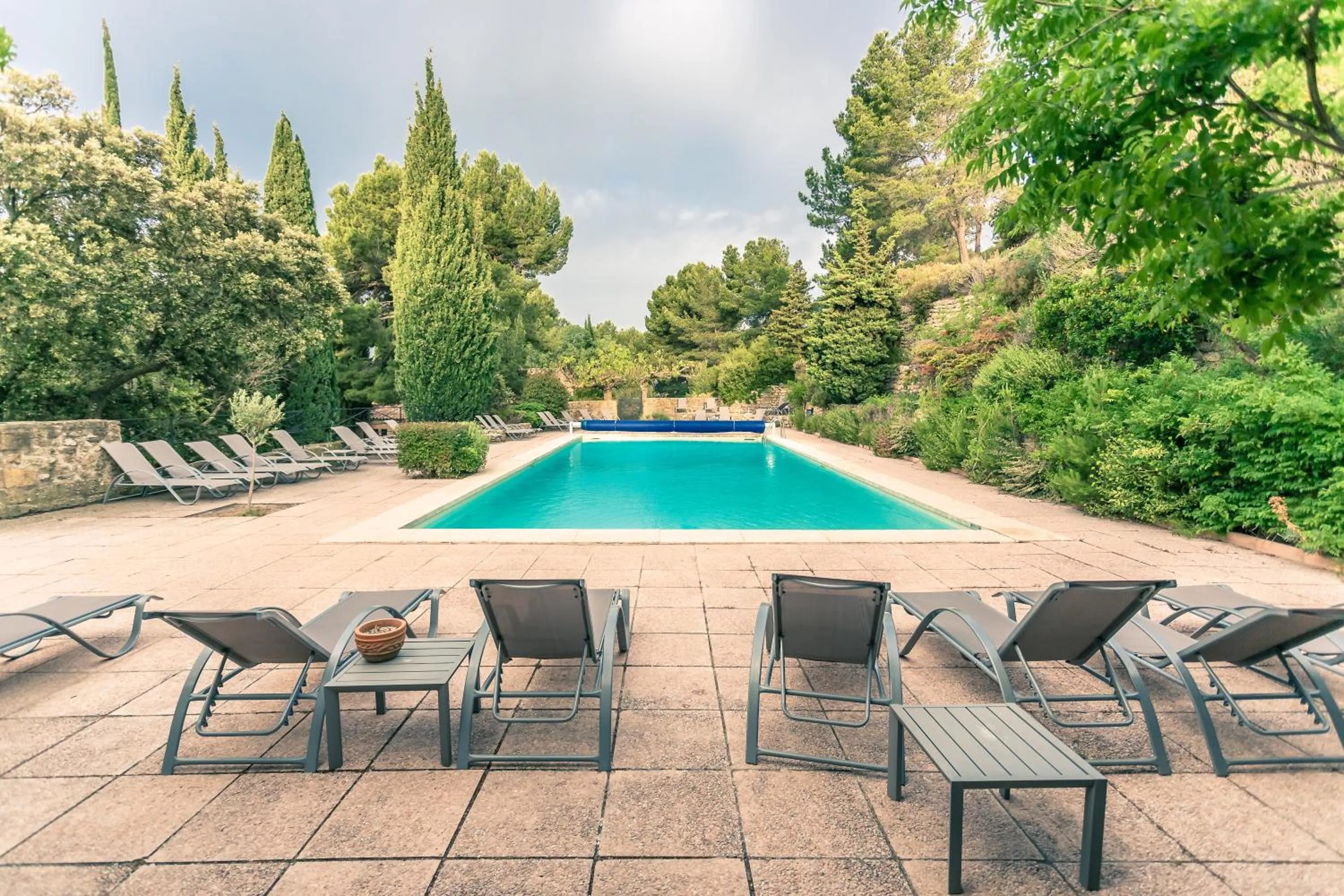 Swimming pool in Garrigae Abbaye de Sainte Croix
