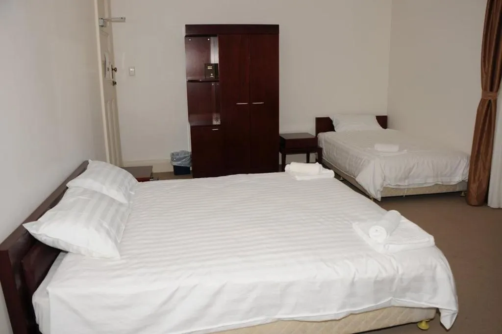 Bedroom, Bed in Railway Bistro - Kandos