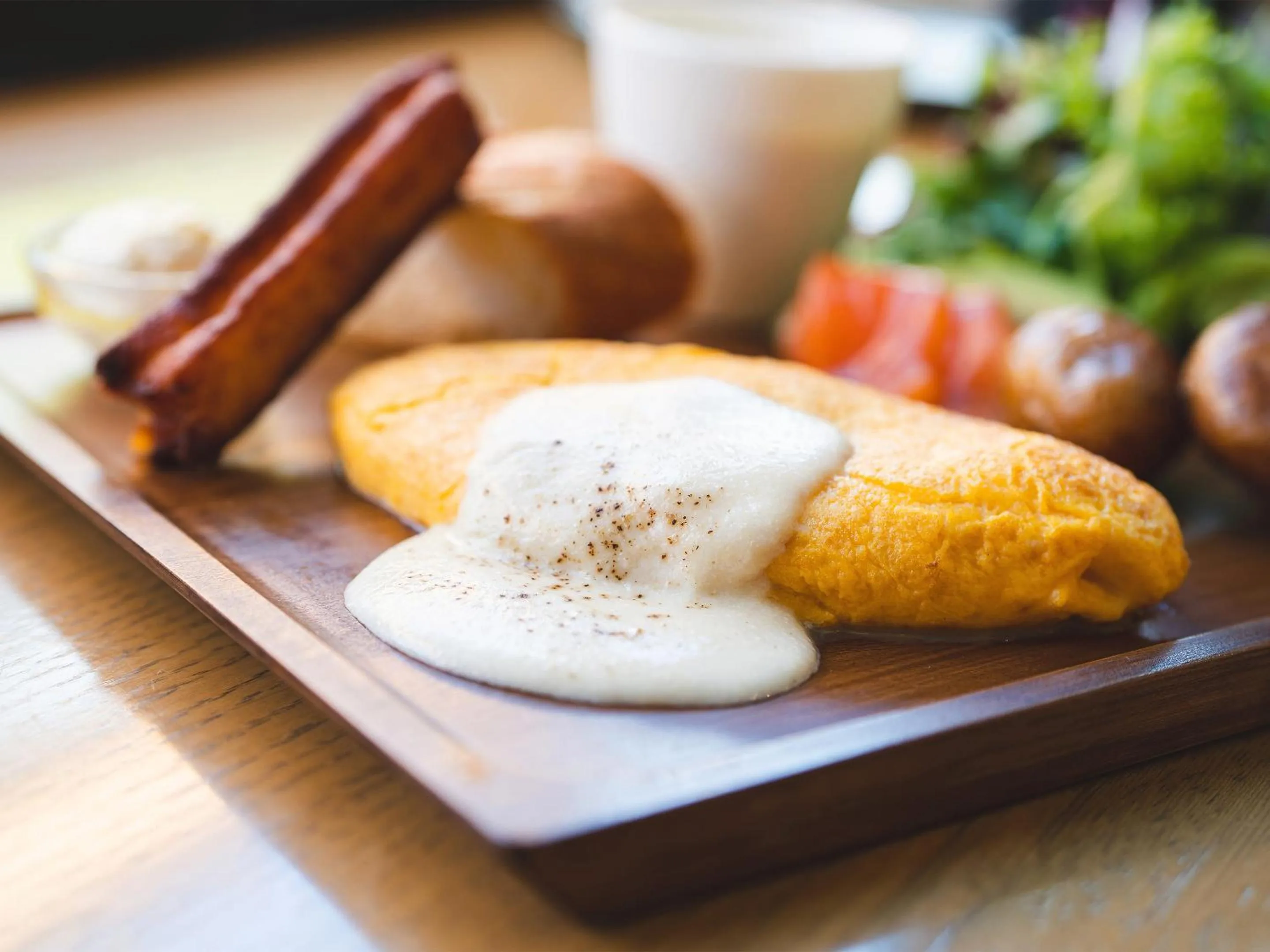 Breakfast in Twin-Line Hotel Karuizawa Japan