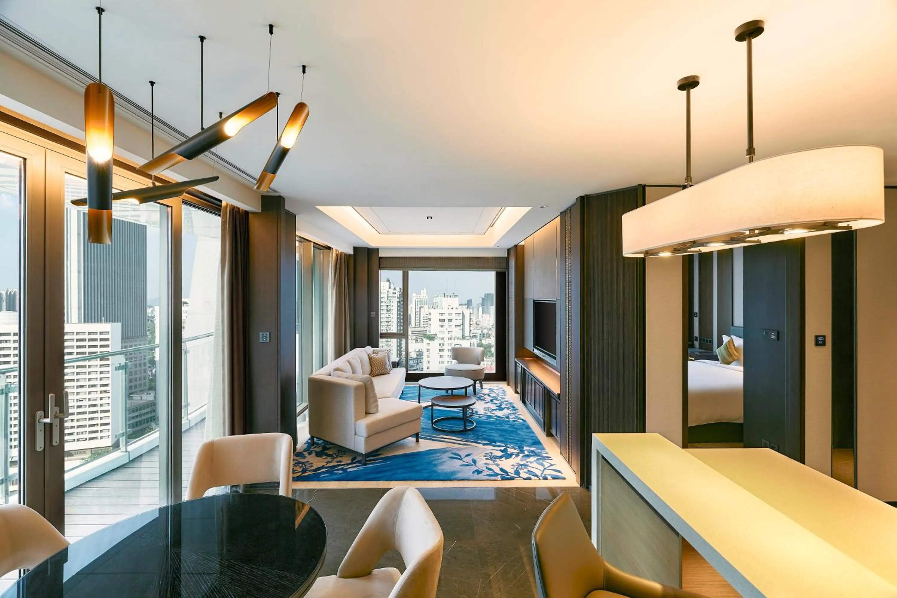 Living room in Kempinski Residences Guangzhou