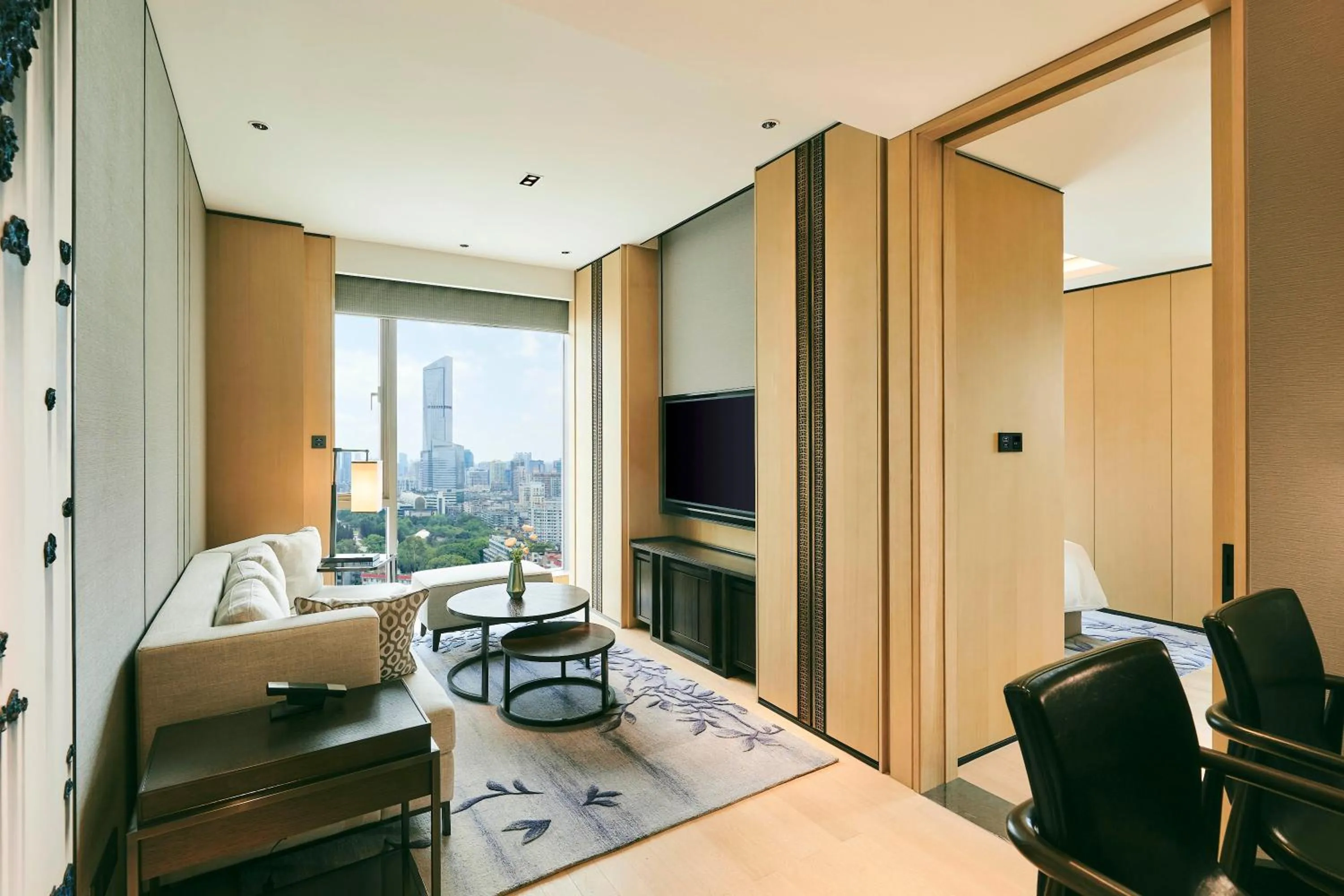 Living room in Kempinski Residences Guangzhou