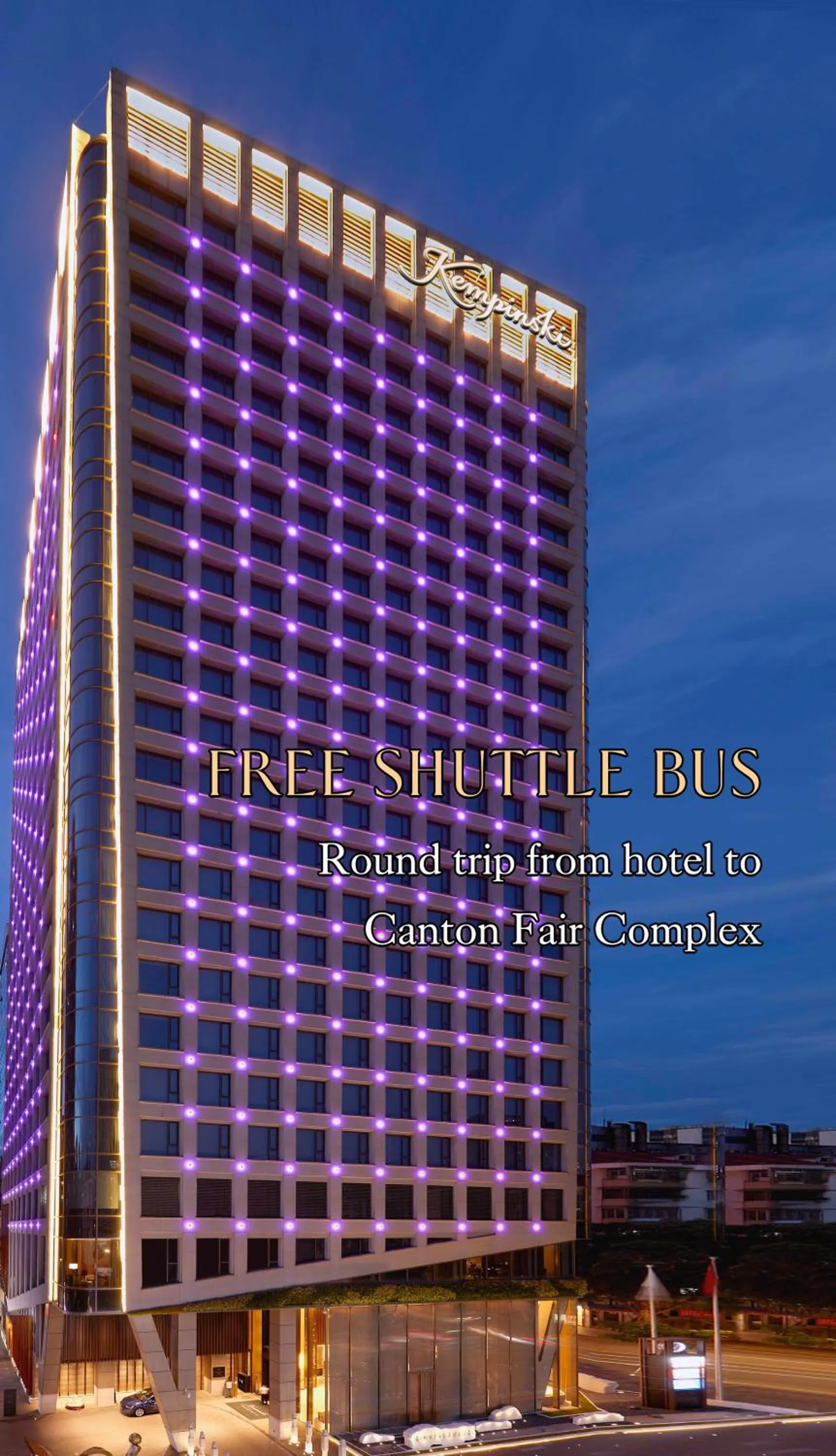 Property building in Kempinski Residences Guangzhou