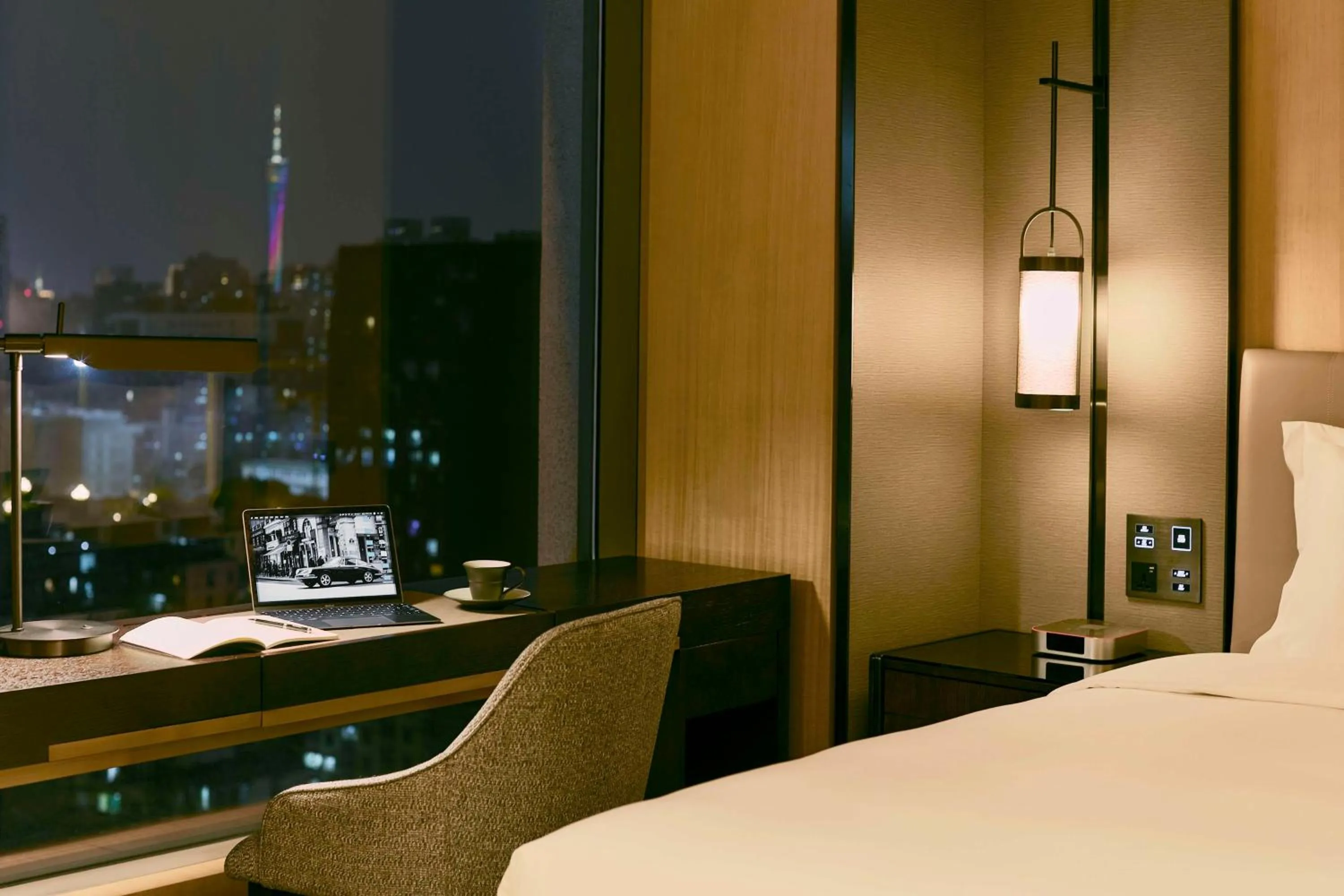 Bedroom, Bed in Kempinski Residences Guangzhou