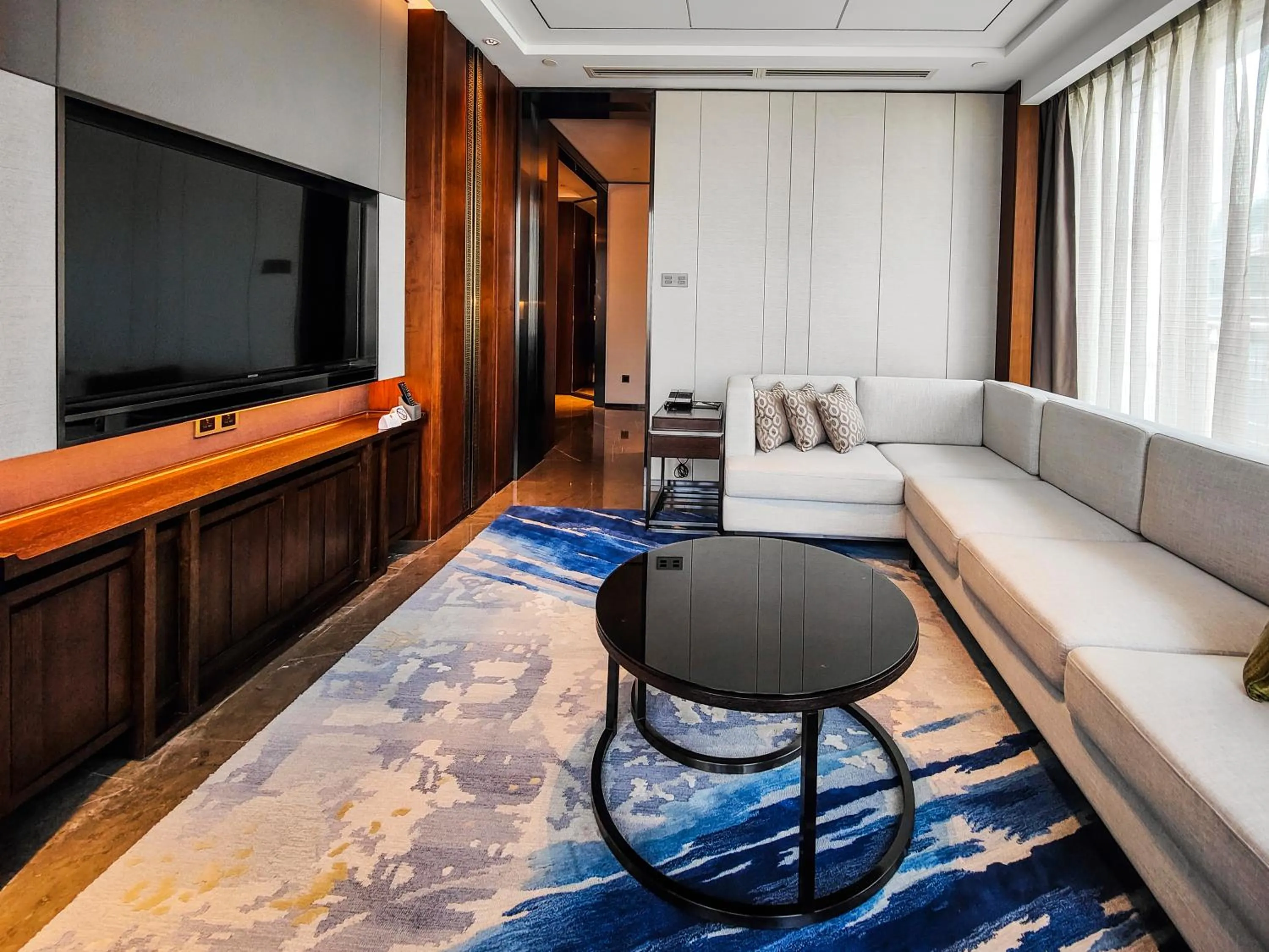 Living room in Kempinski Residences Guangzhou