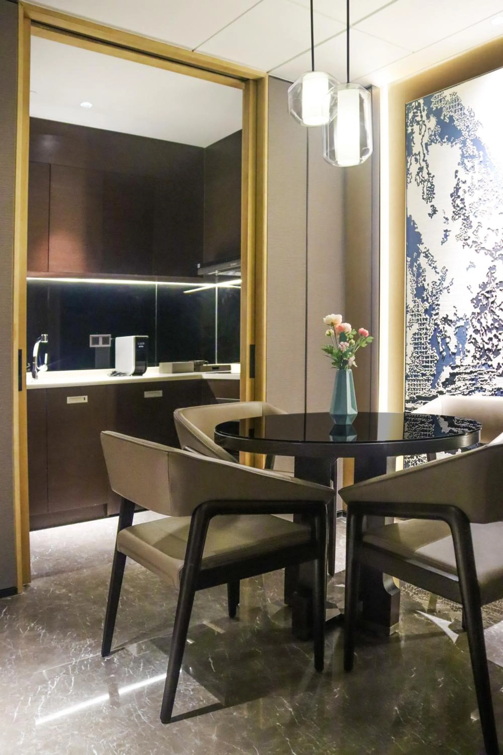 Kitchen or kitchenette in Kempinski Residences Guangzhou