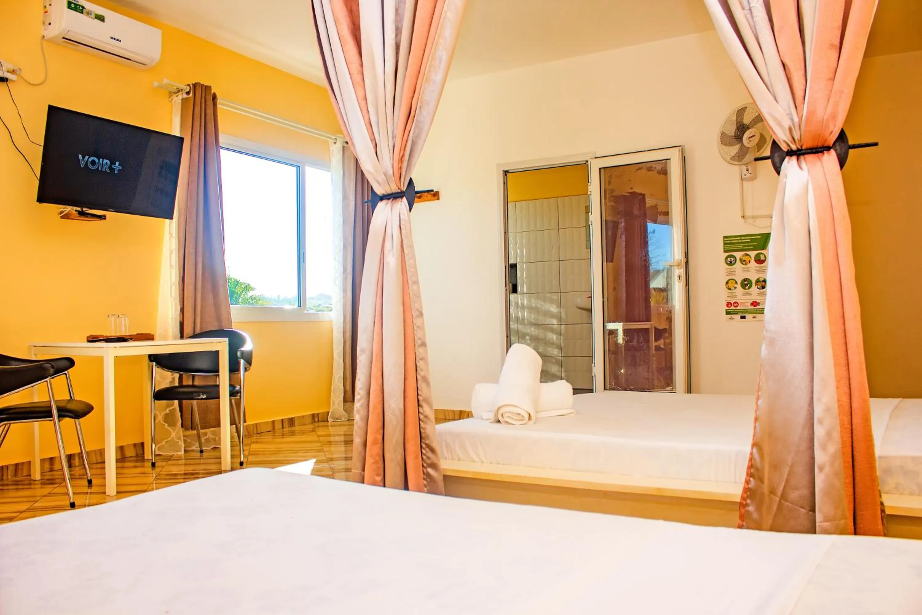 Bed in Cambria Hotel