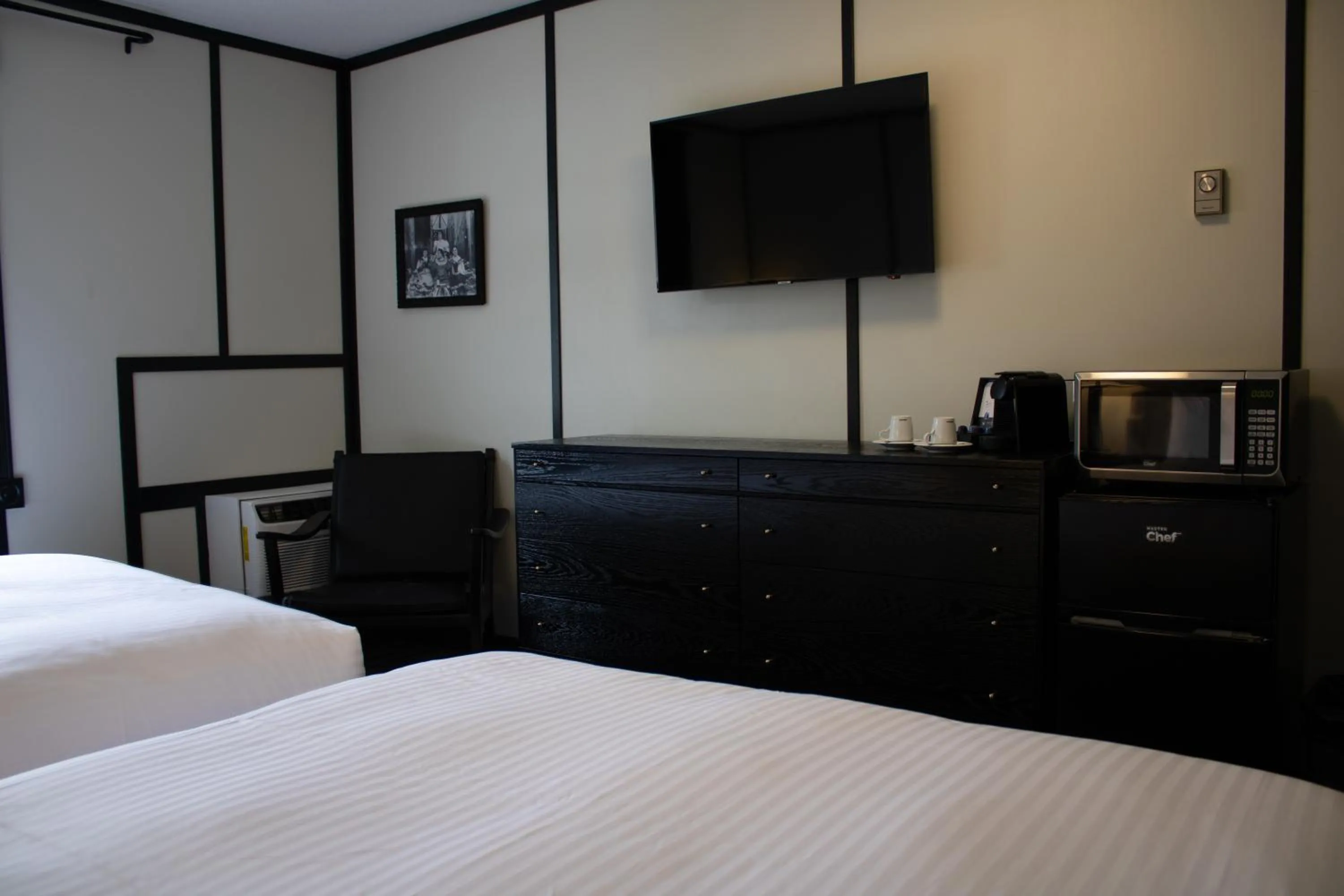 Bed in Midnight Sun, a Coast Hotel