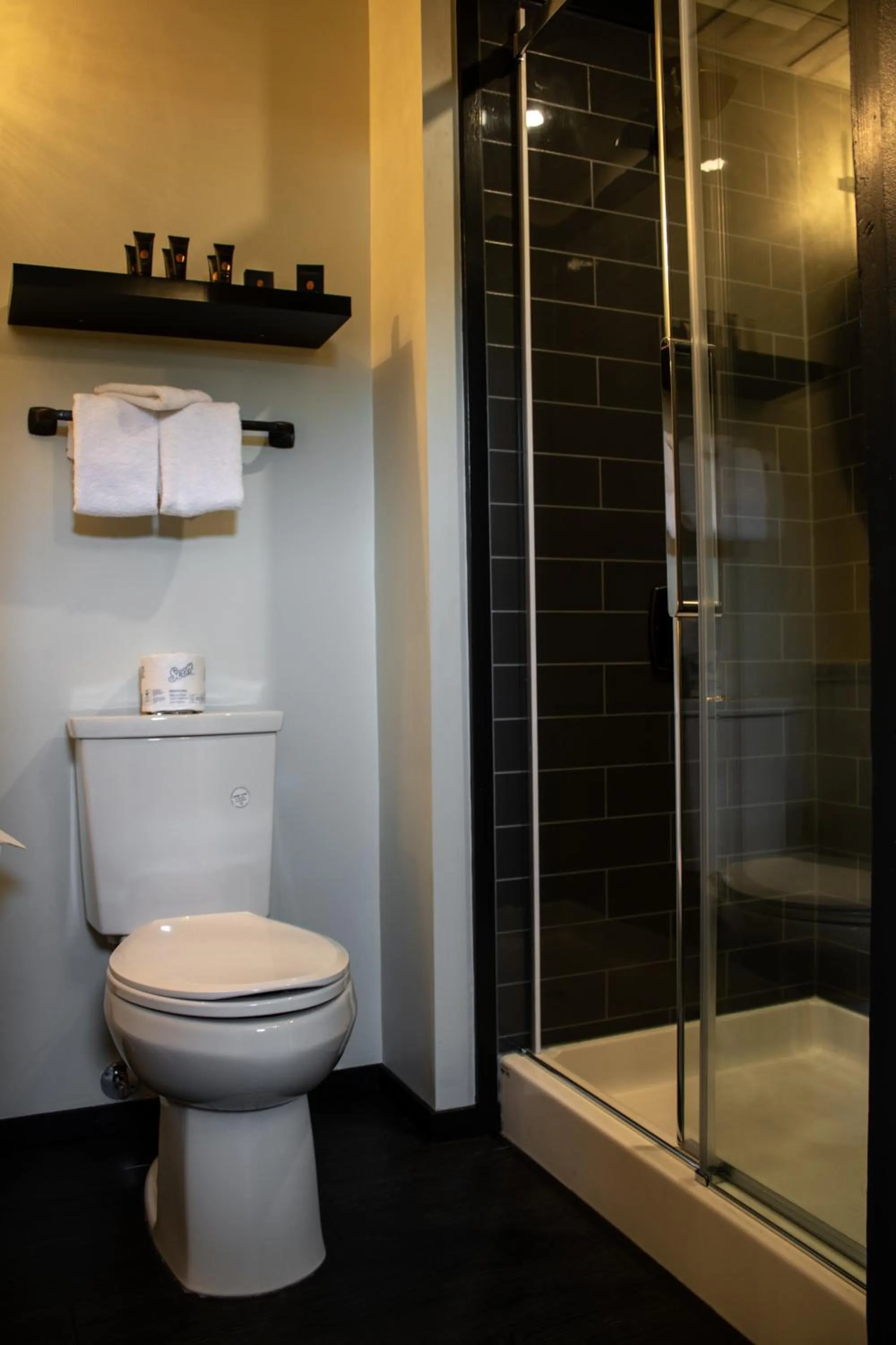 Shower in Midnight Sun, a Coast Hotel