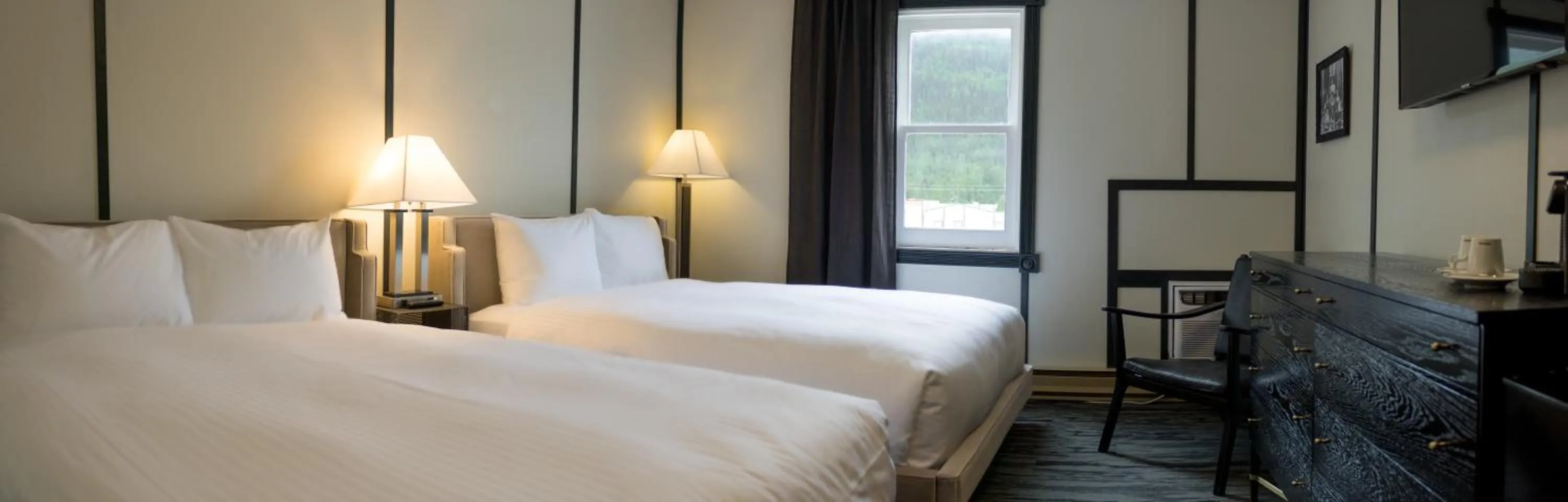 Bed in Midnight Sun, a Coast Hotel