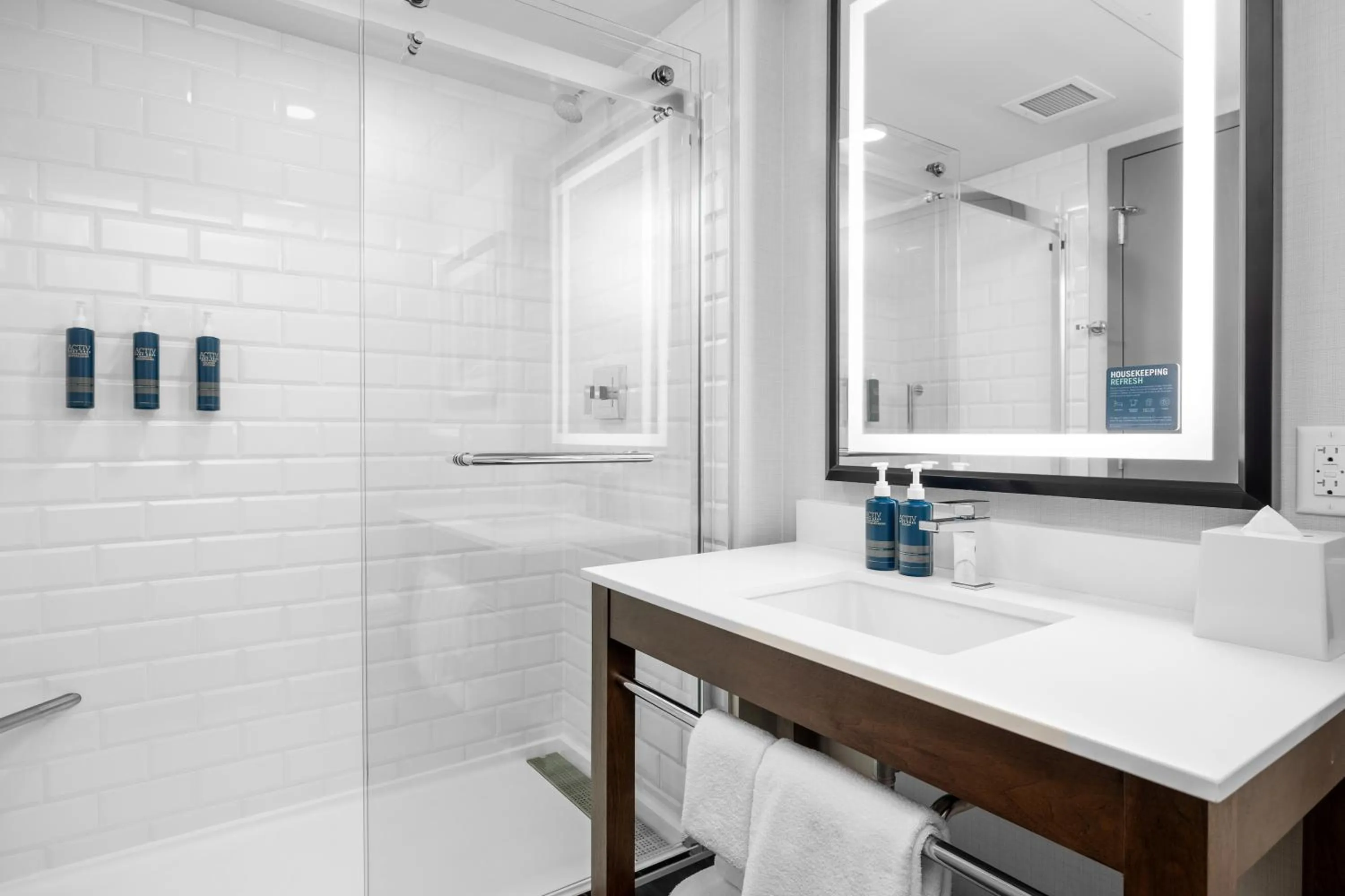Bathroom in Four Points by Sheraton Kelowna Airport