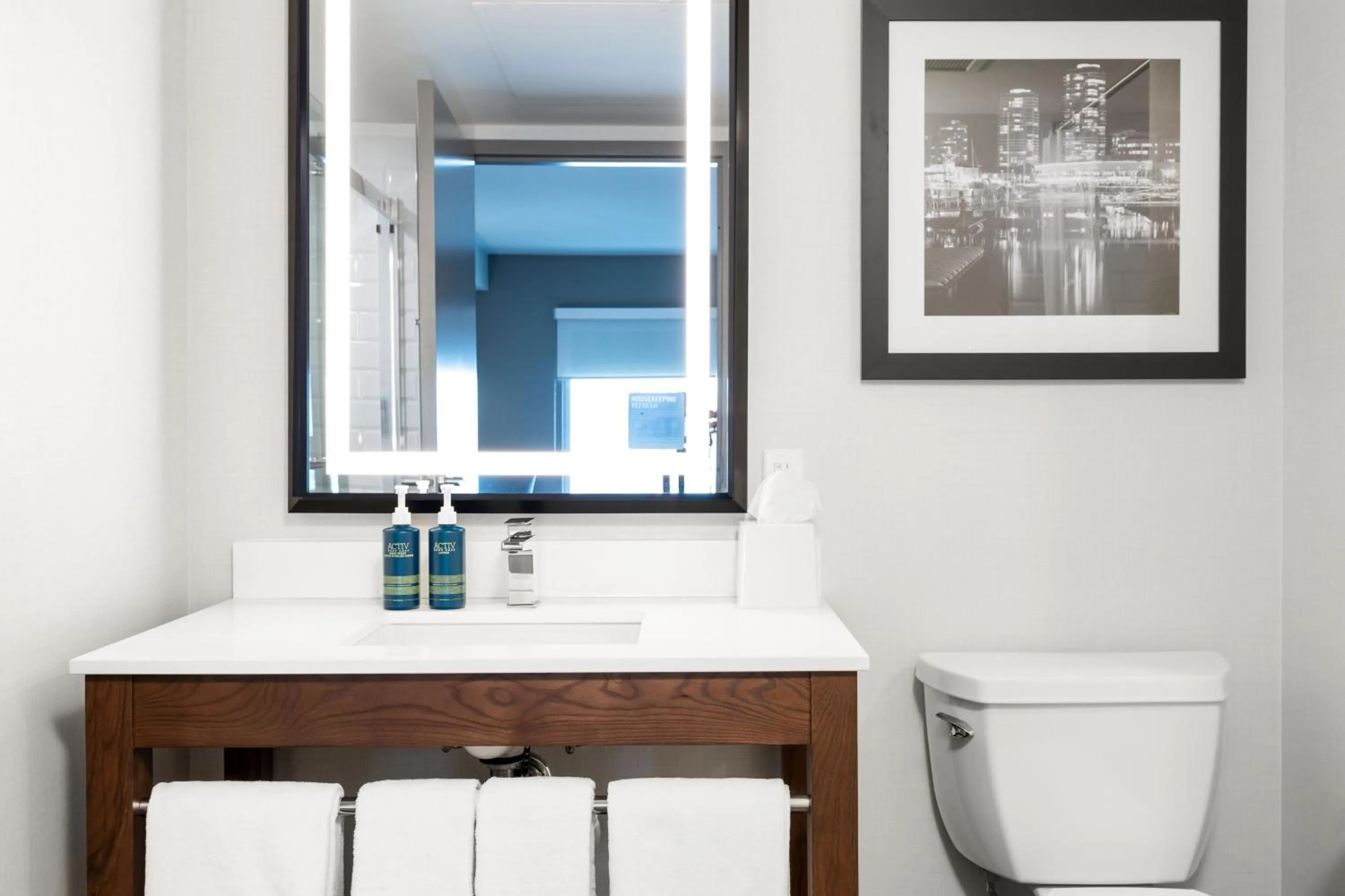 Bathroom in Four Points by Sheraton Kelowna Airport