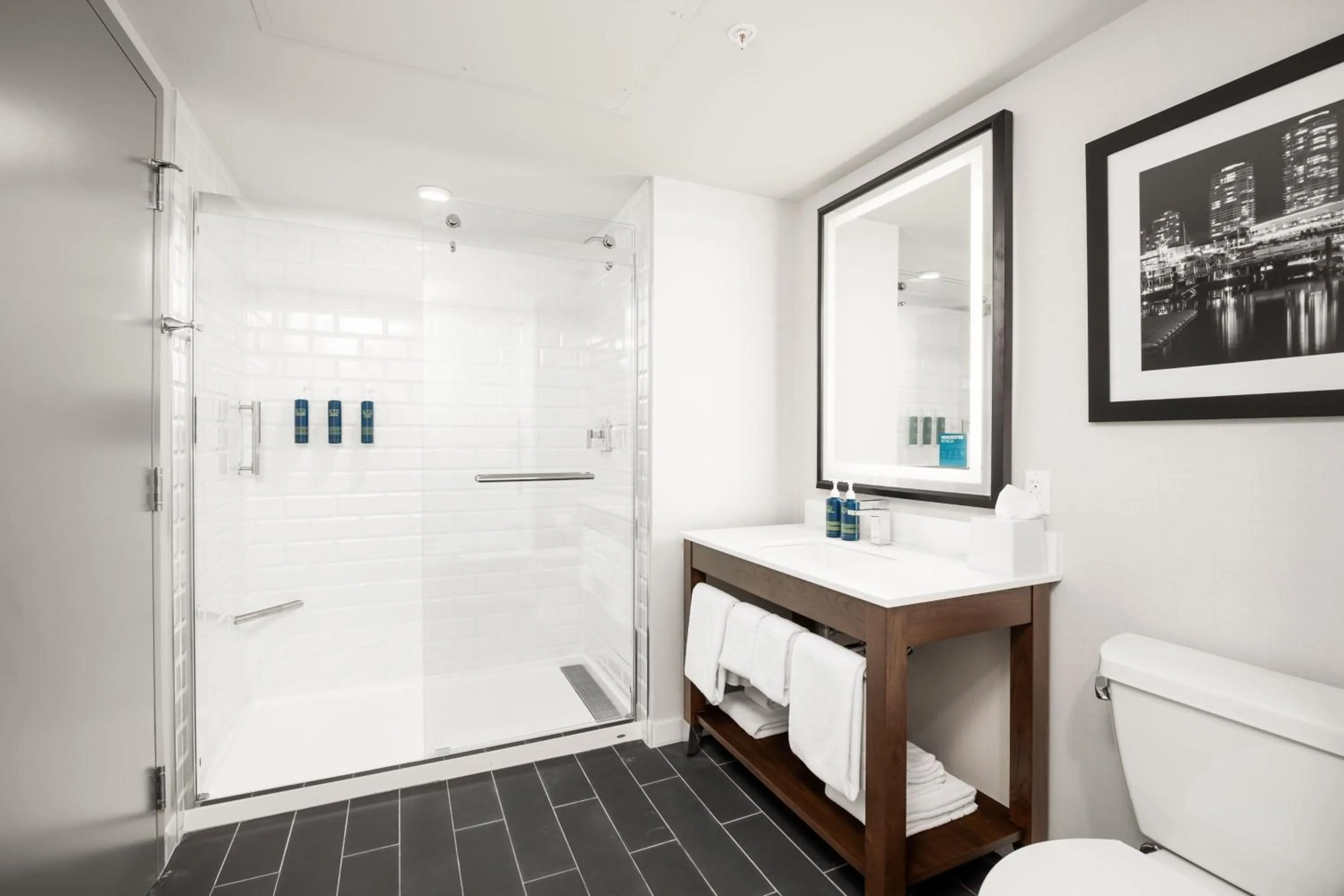 Bathroom in Four Points by Sheraton Kelowna Airport