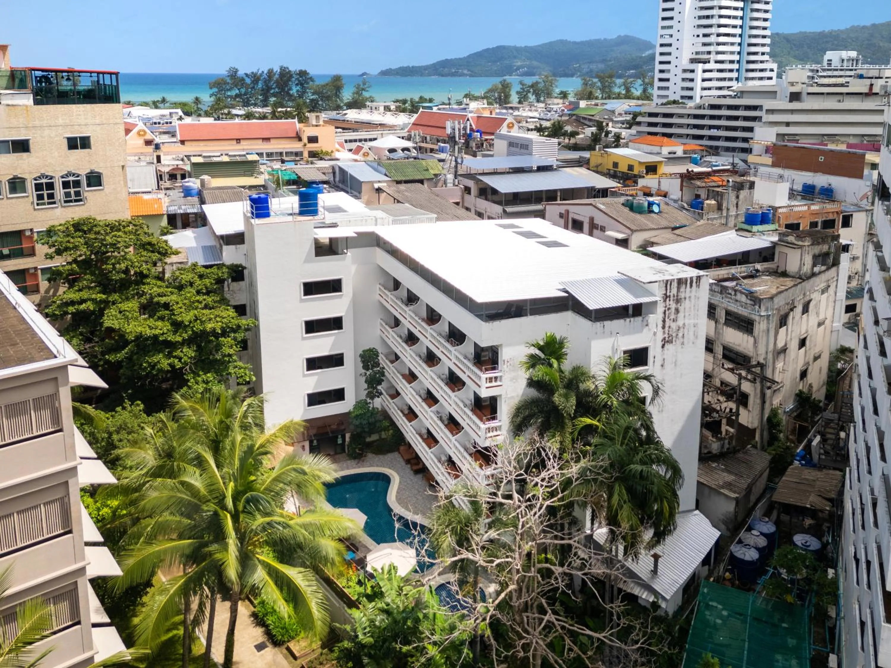 Property building in Patong Central Residence and Apartment