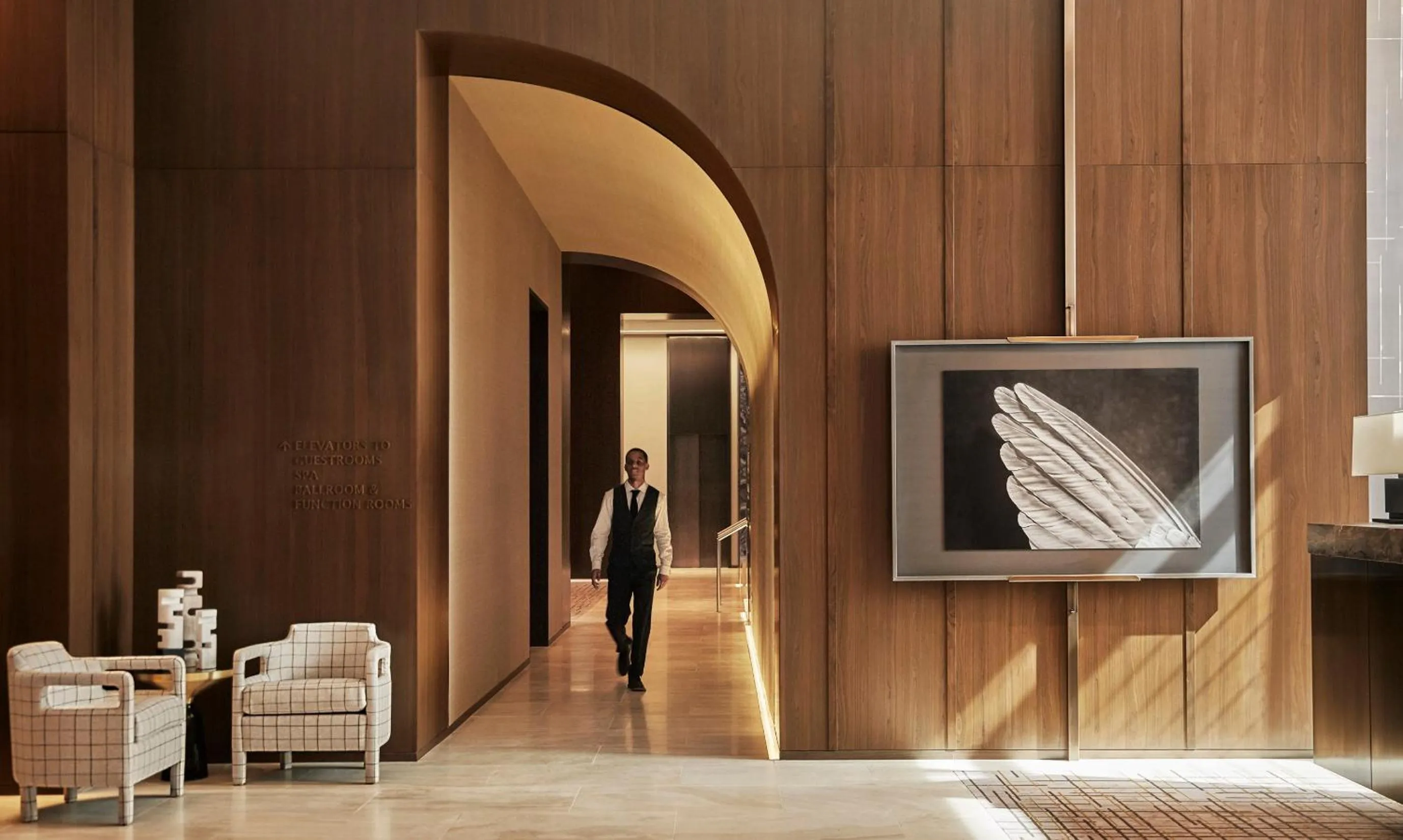 Lobby or reception in Four Seasons Hotel New York Downtown