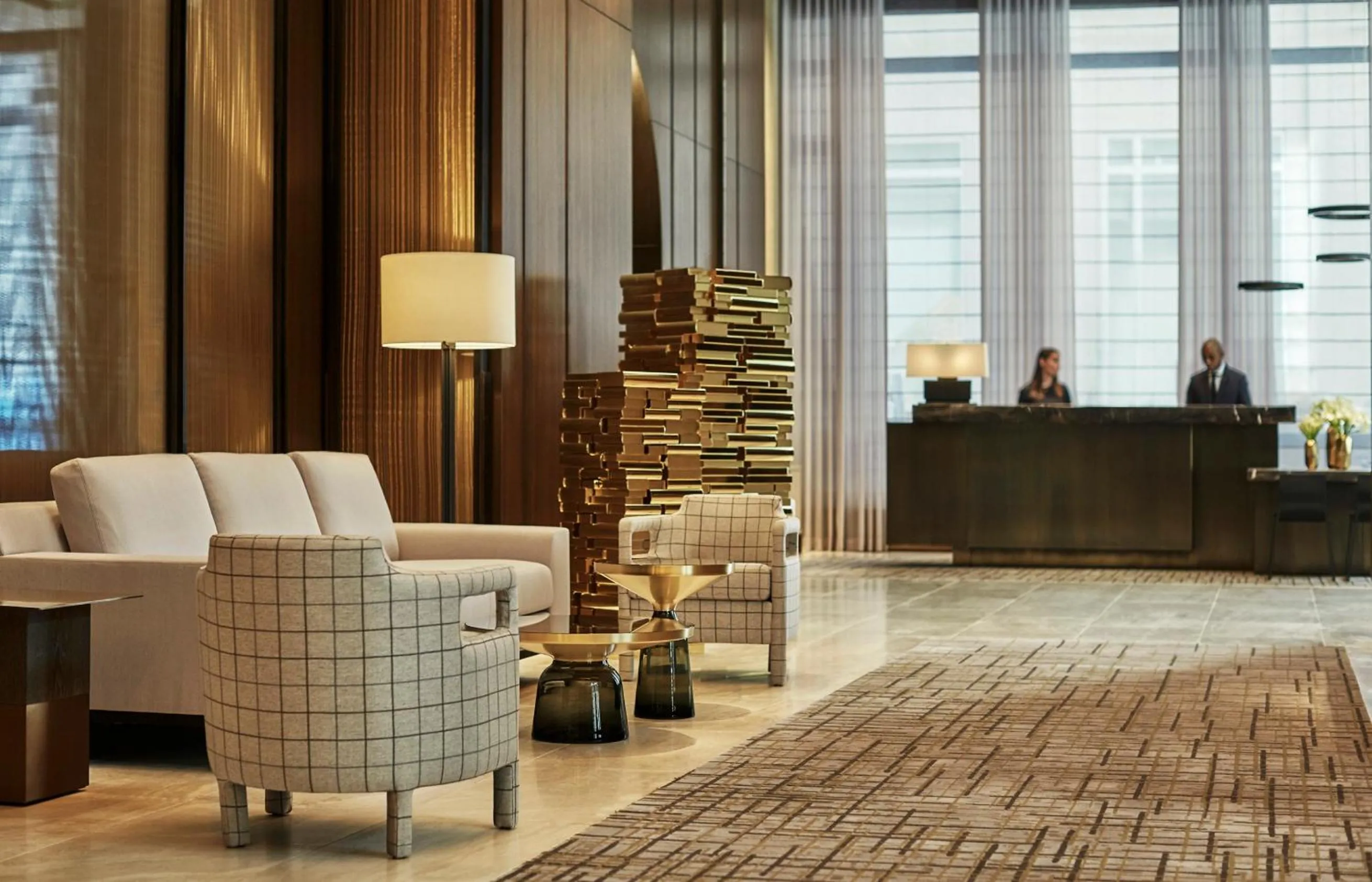 Lobby or reception in Four Seasons Hotel New York Downtown