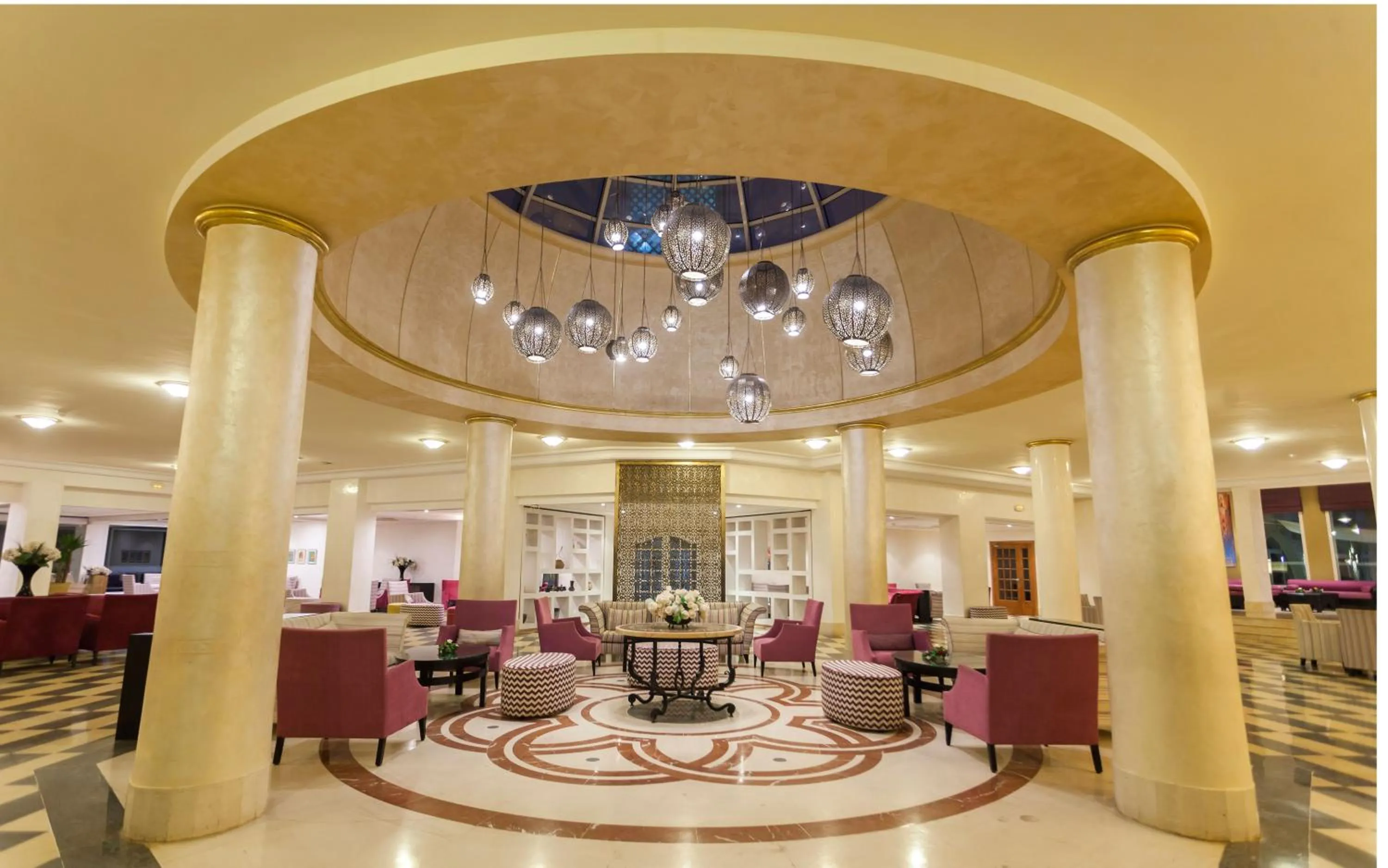 Lobby or reception in Hotel Marhaba Club