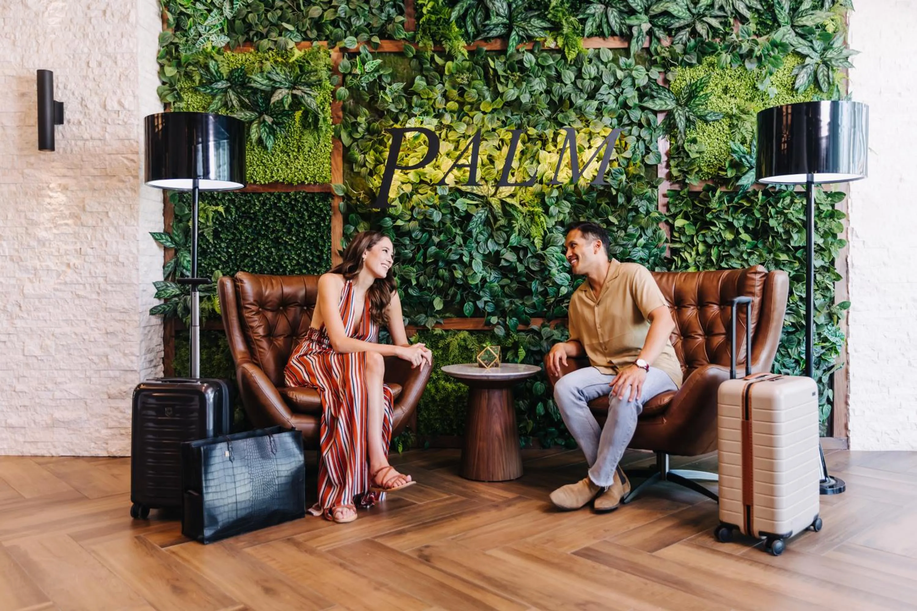 Lobby or reception in Palm Garden Hotel