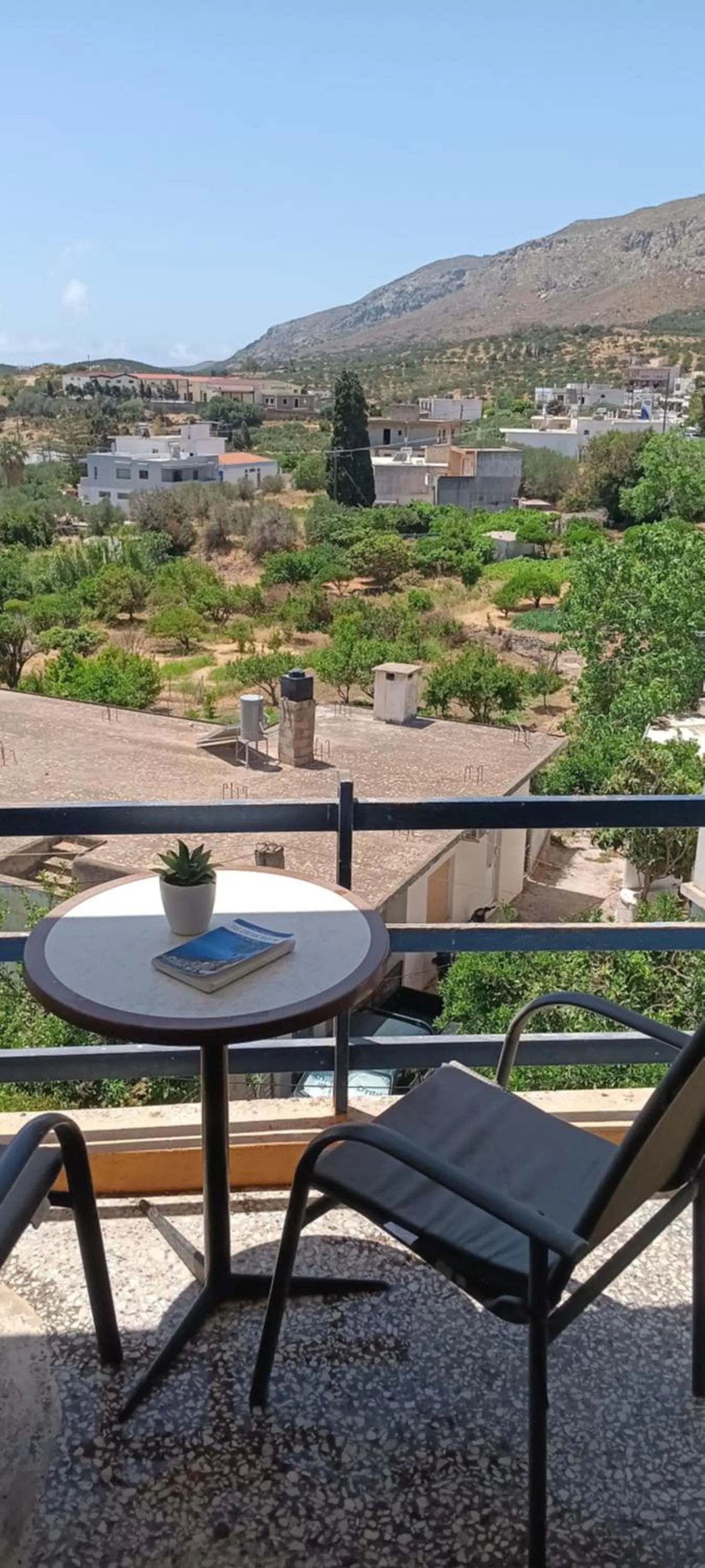 View (from property/room) in Hotel zakros rooms-restaurant