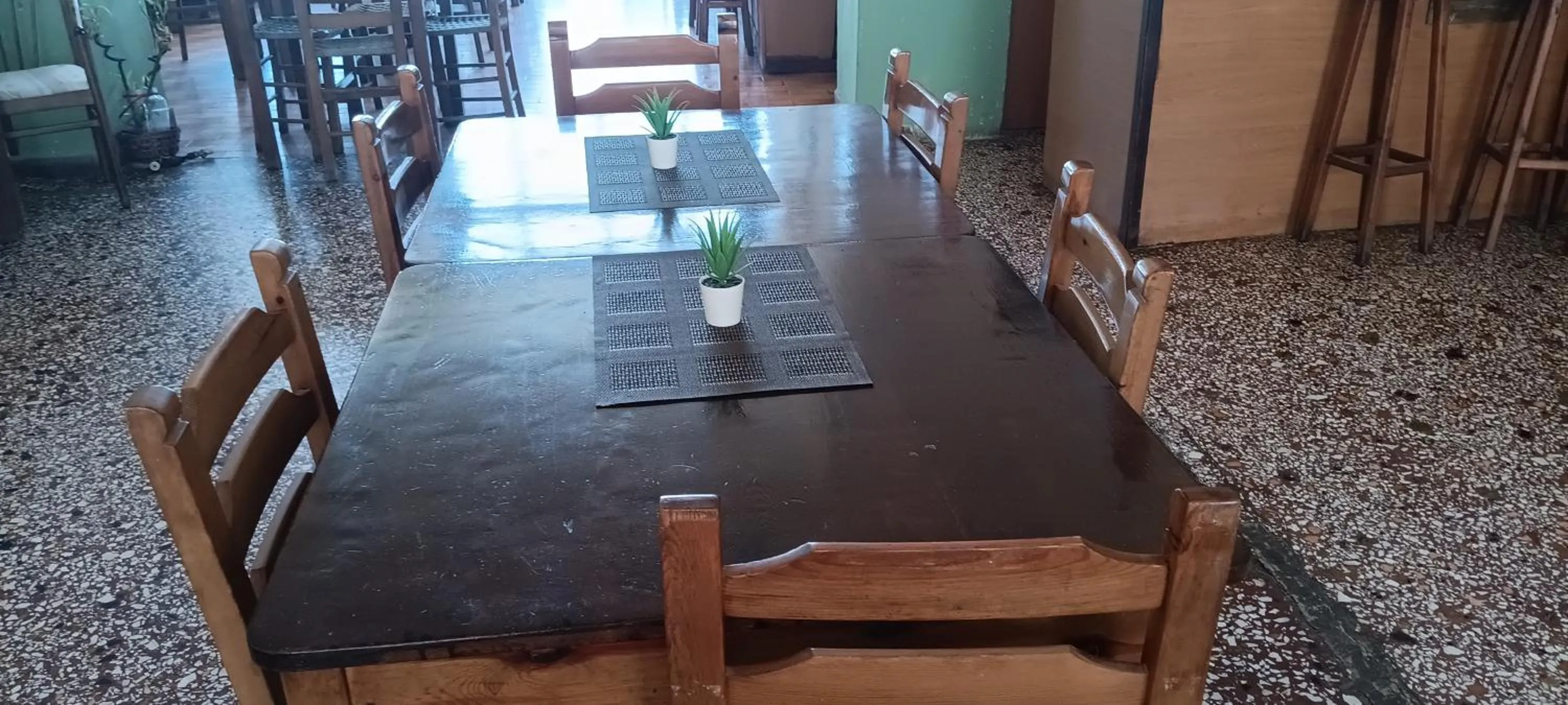 Property building in Hotel zakros rooms-restaurant