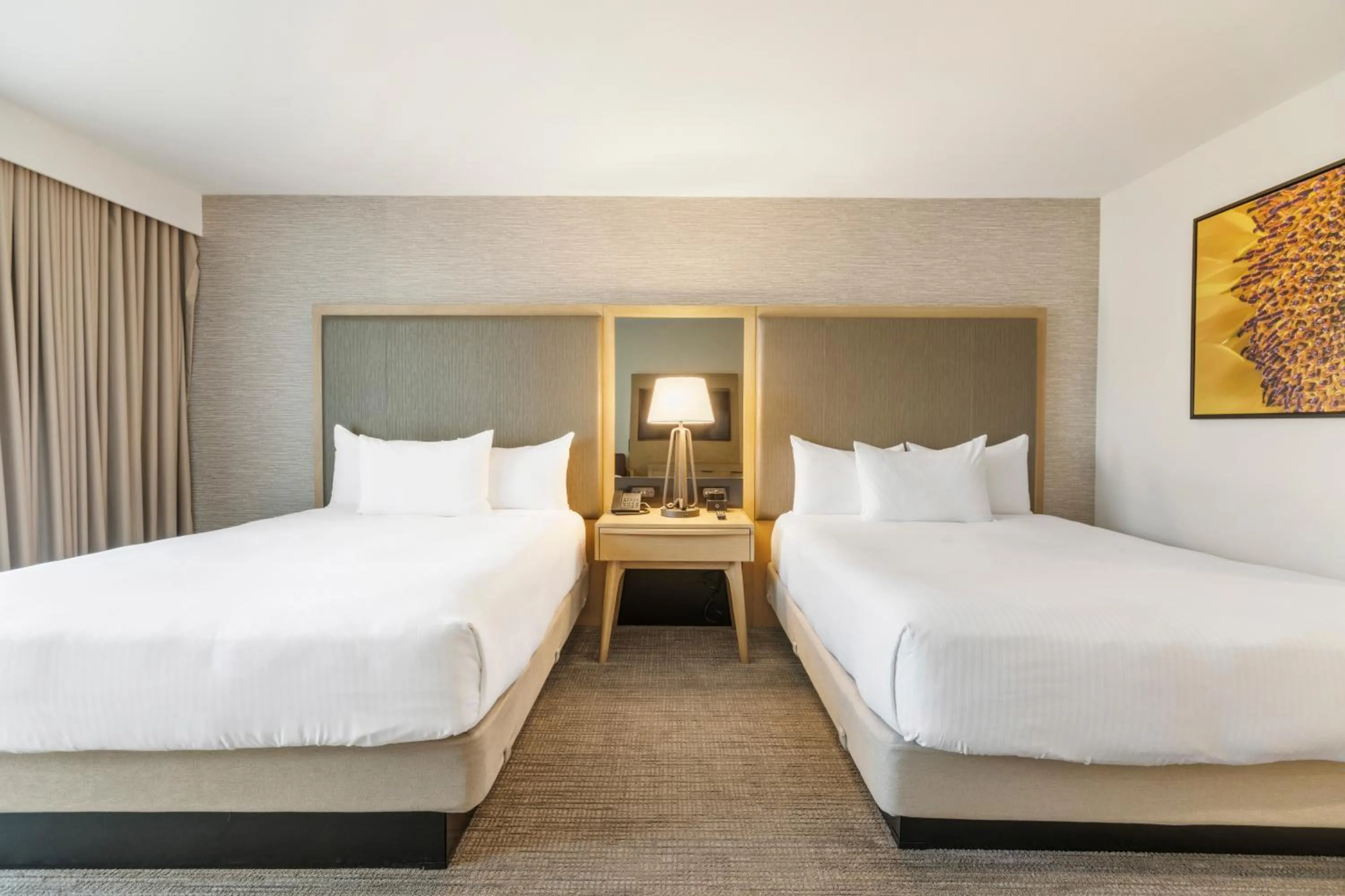 Bed in Pala Mesa Resort