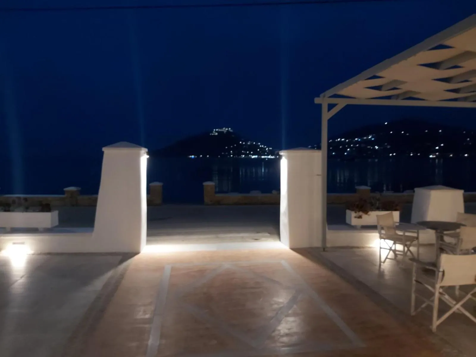 Patio in Alea Mare Hotel