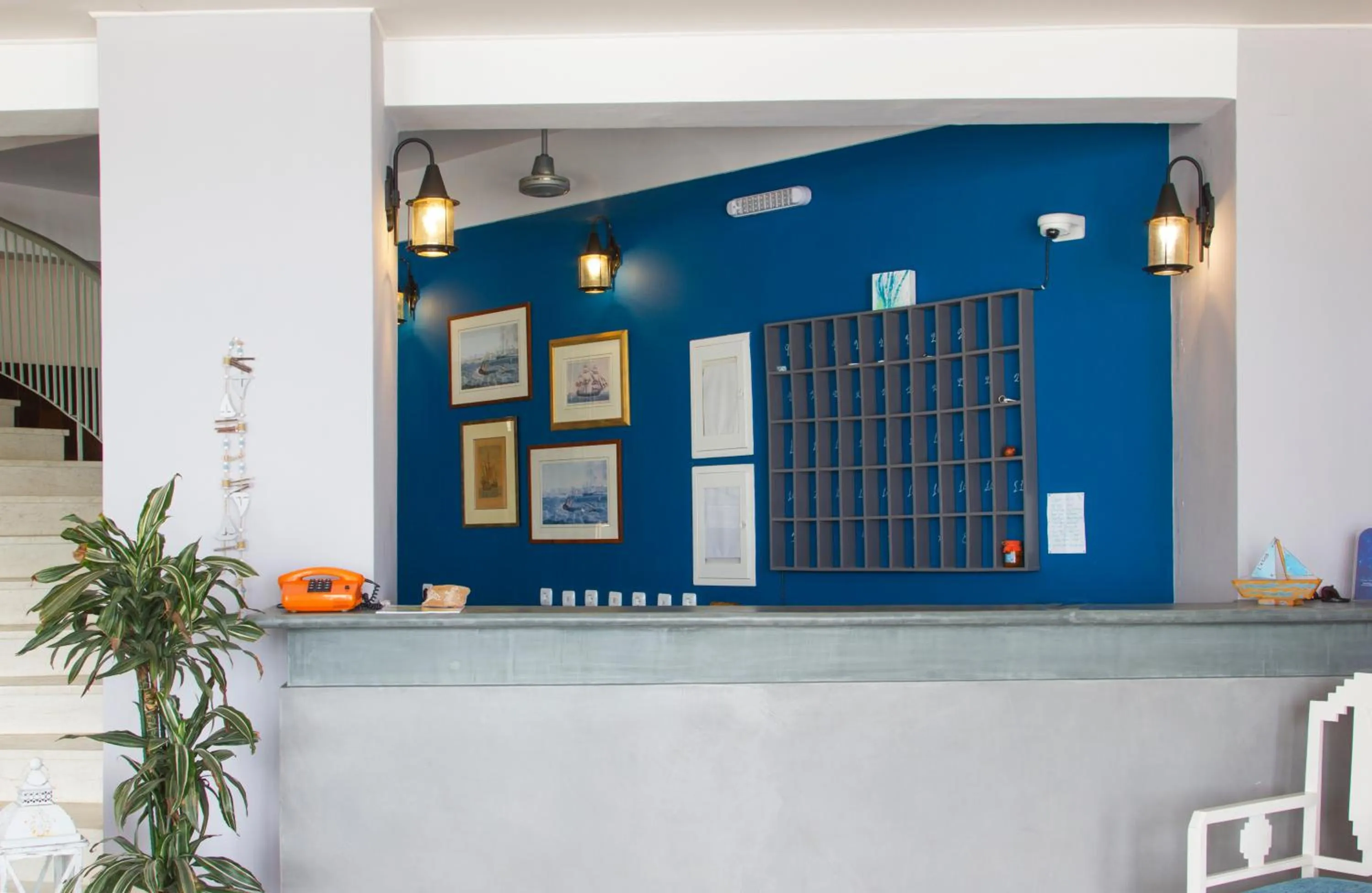 Lobby or reception in Alea Mare Hotel