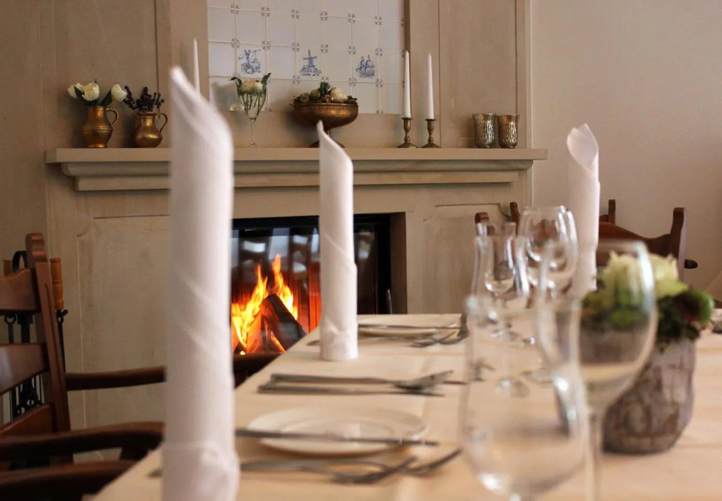 Dining area in Hotel Restaurant Am Kring