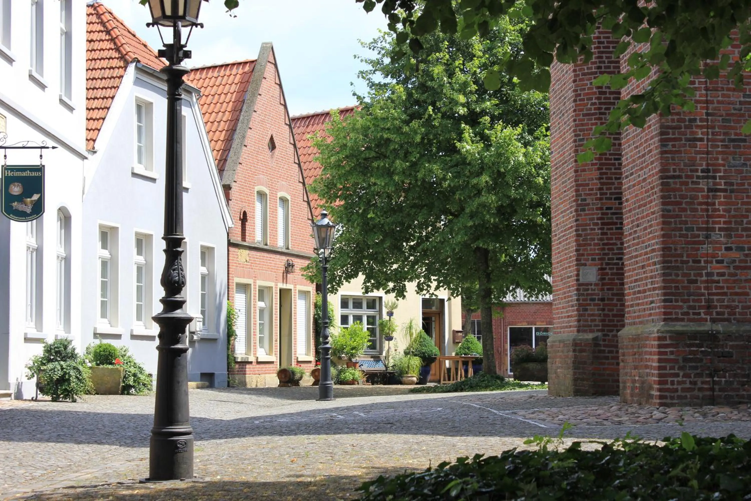 Patio in Hotel Restaurant Am Kring