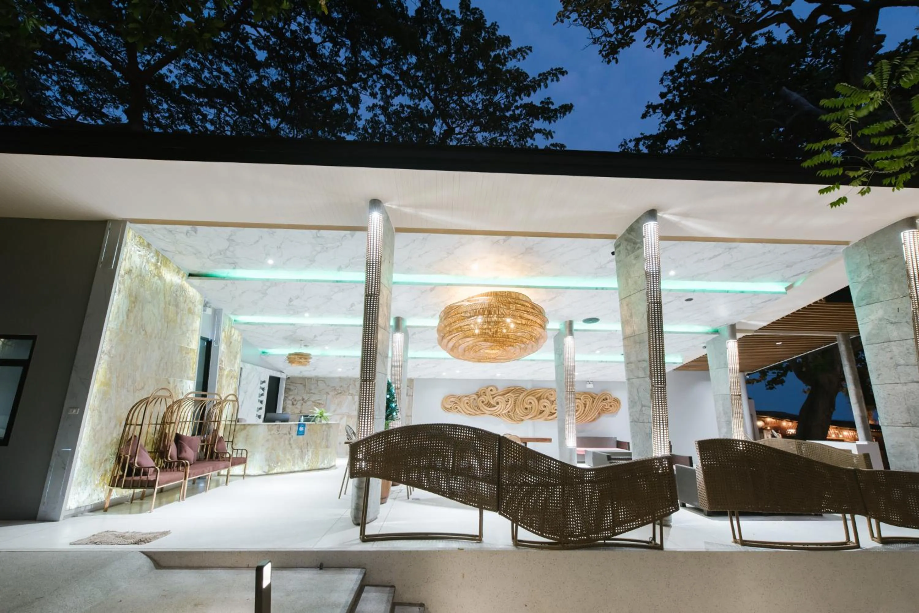 Living room in Samed Tropical Resort