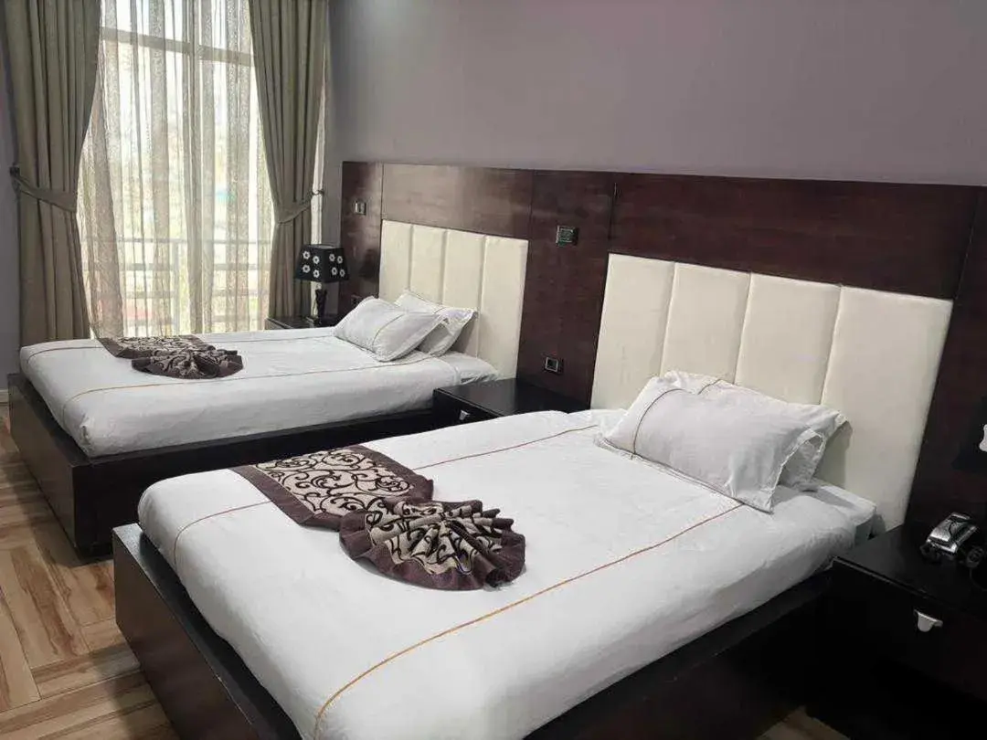 Standard Twin Room with Shared Bathroom in Afro legacy hotel Standard Twin Room with Shared Bathroom in Afro legacy hotel