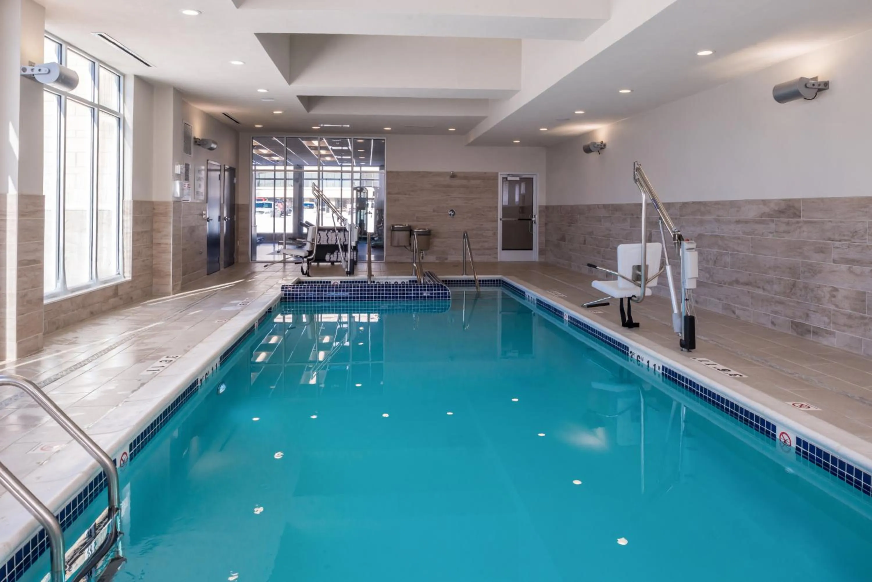 Swimming pool in Holiday Inn Detroit Northwest - Livonia by IHG