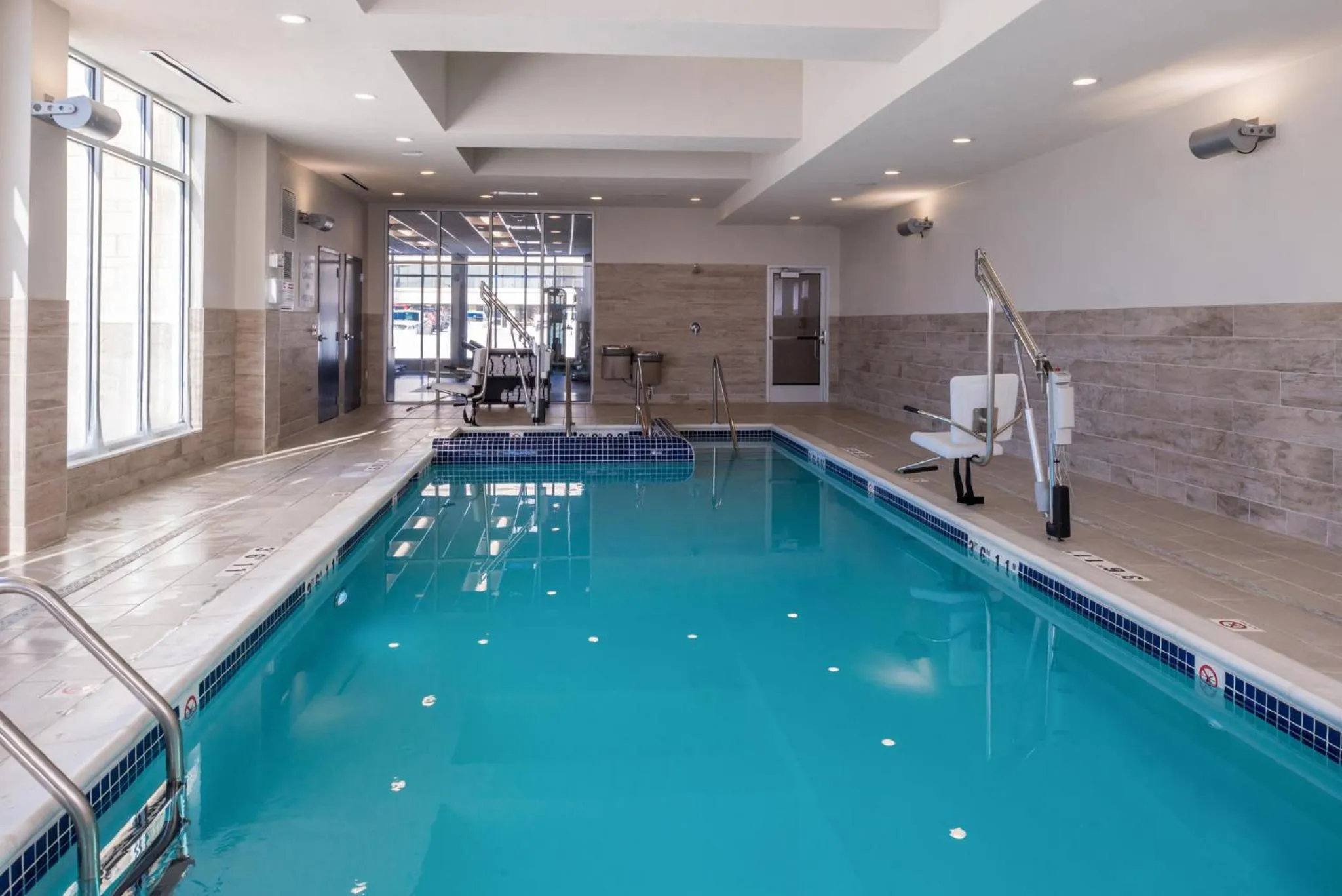 Swimming pool in Holiday Inn Detroit Northwest - Livonia by IHG