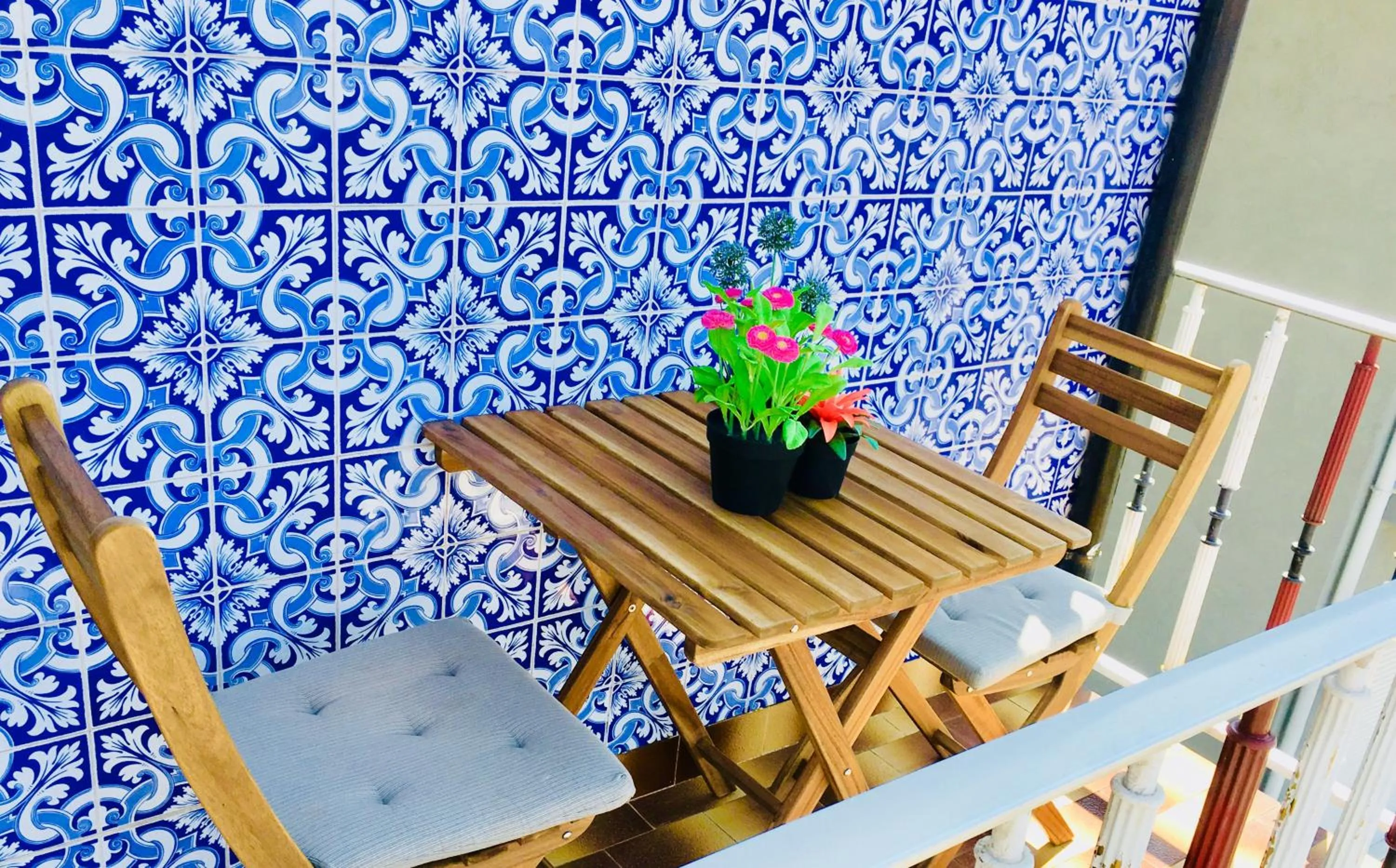 Balcony/Terrace in Casa dos Azulejos