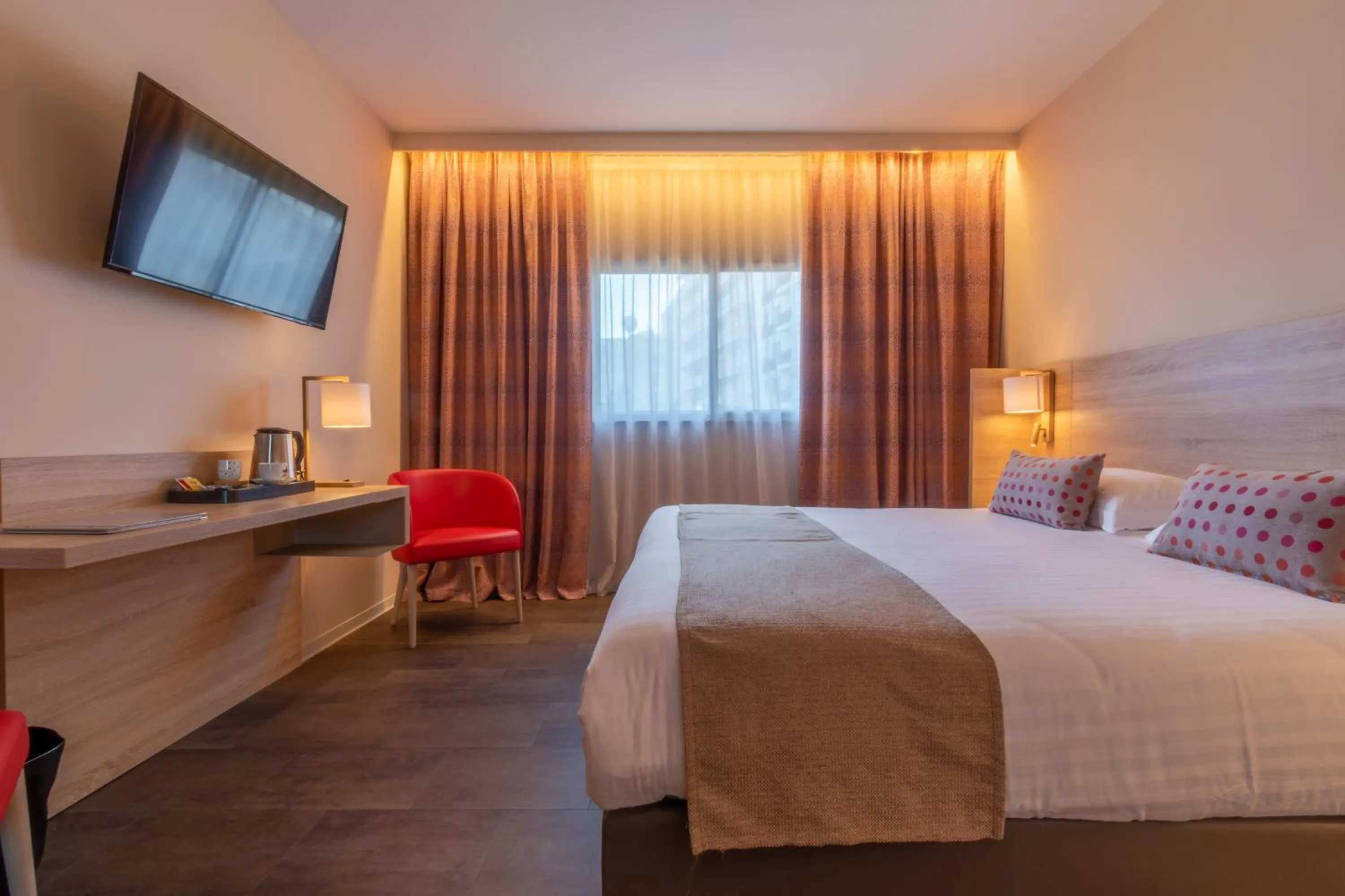 Bed in Hôtel L'Empreinte