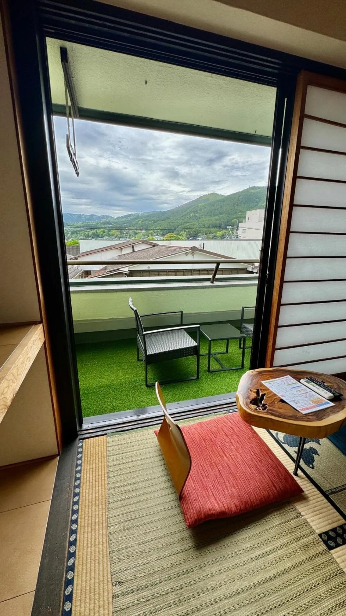 View (from property/room) in Yufuin Akarinoyado