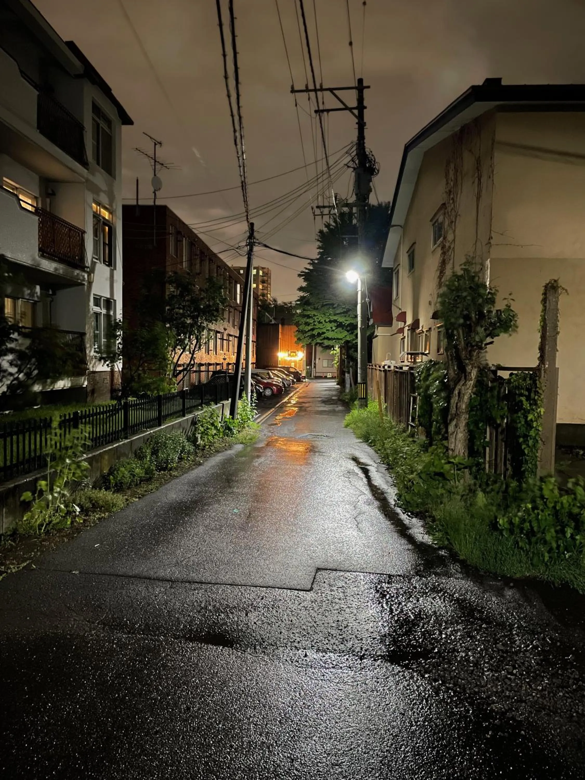 Quiet street view in Arura Sapporo