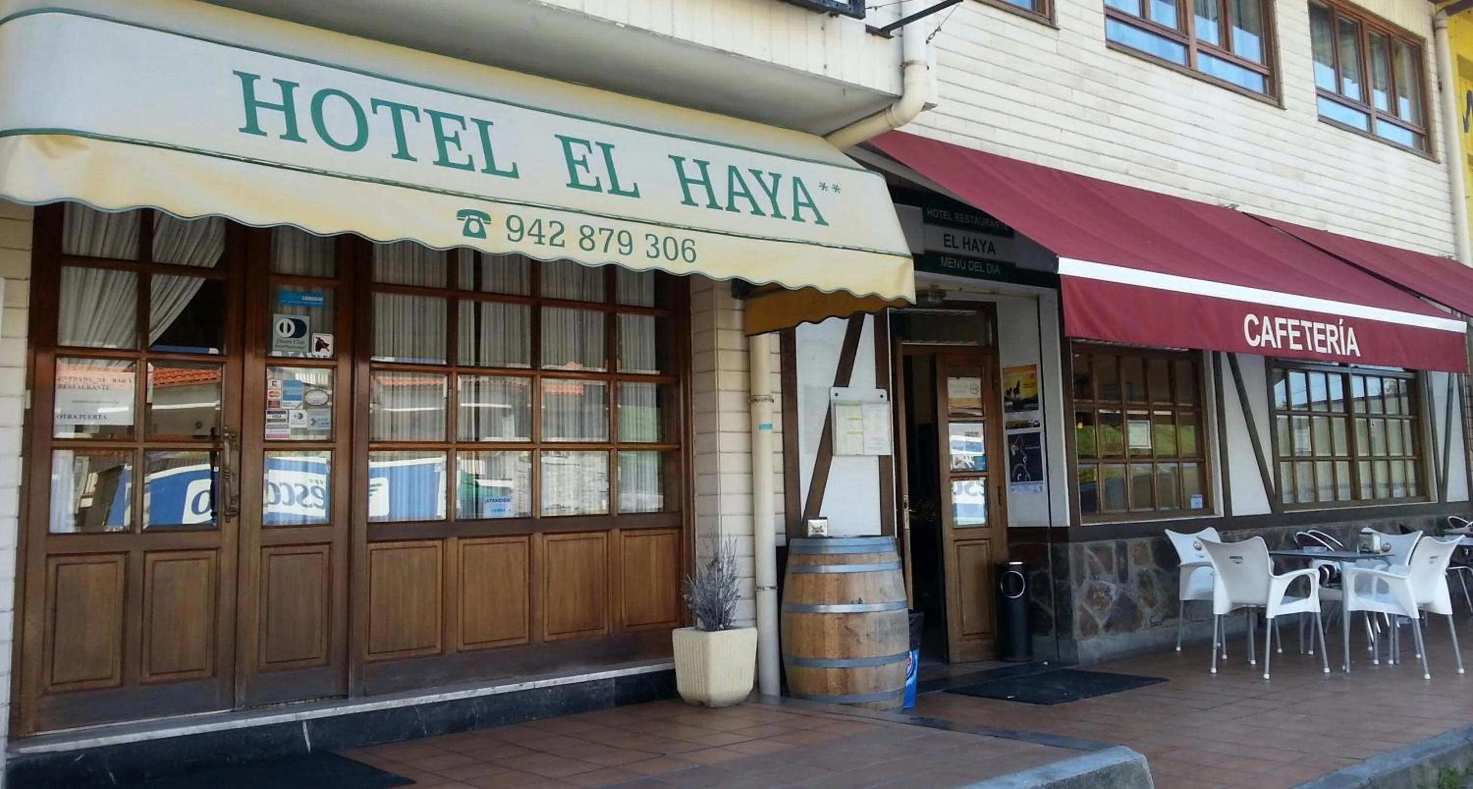Facade/entrance in Hotel El Haya