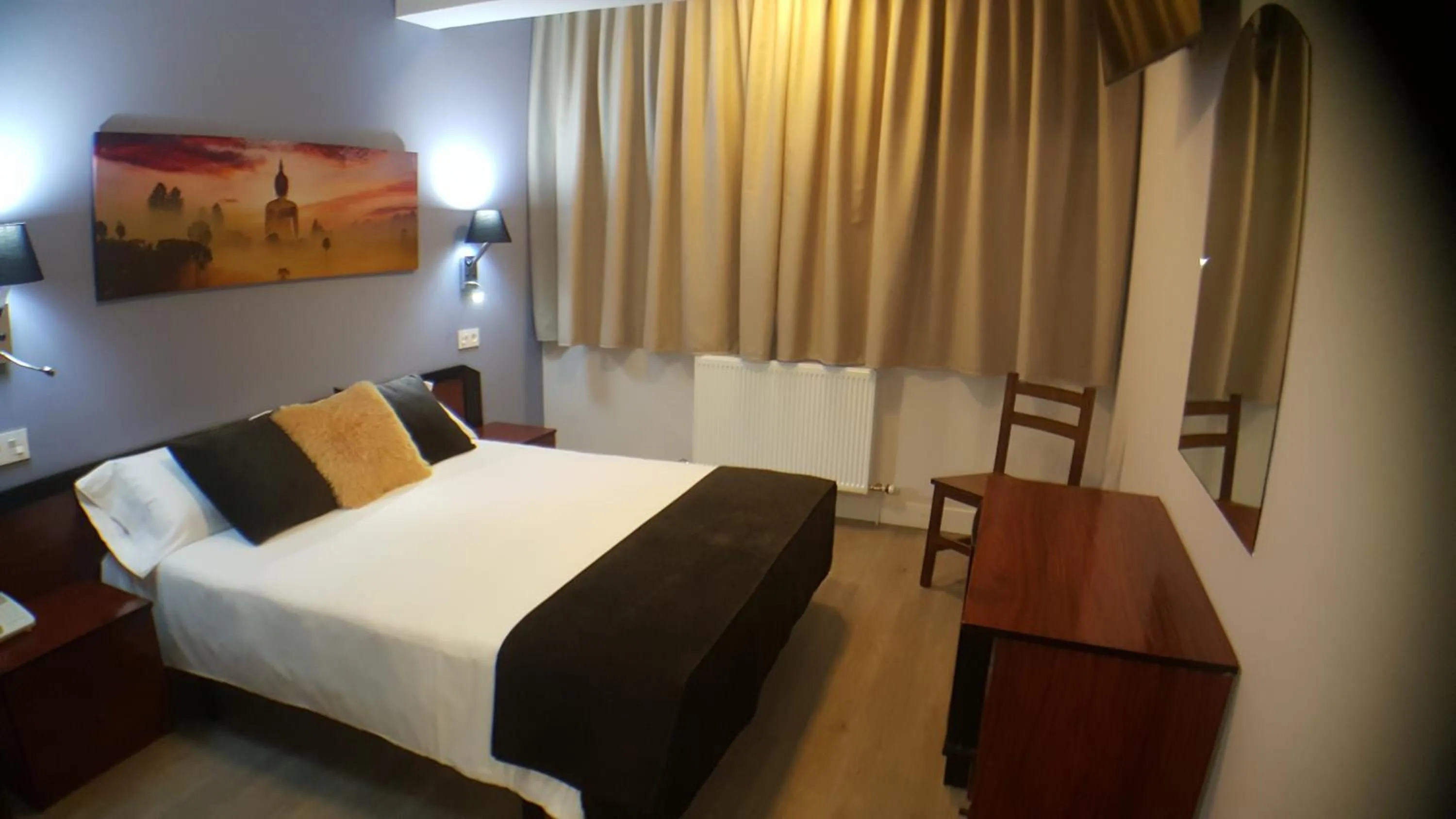 Bed in Hotel El Haya